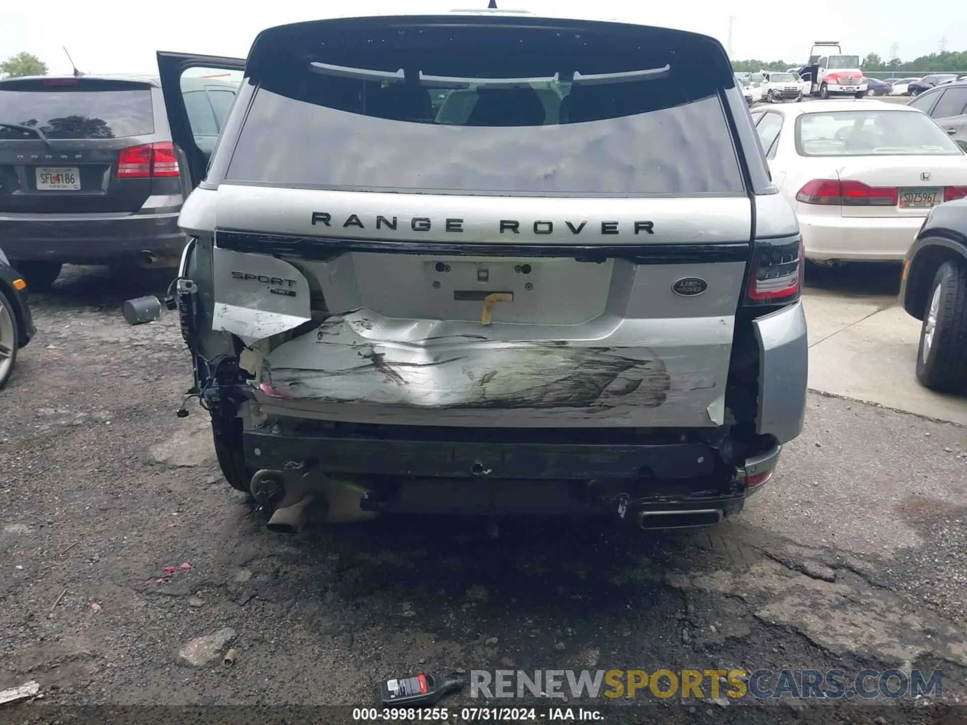 6 Photograph of a damaged car SALWS2SU0KA873933 LAND ROVER RANGE ROVER SPORT 2019