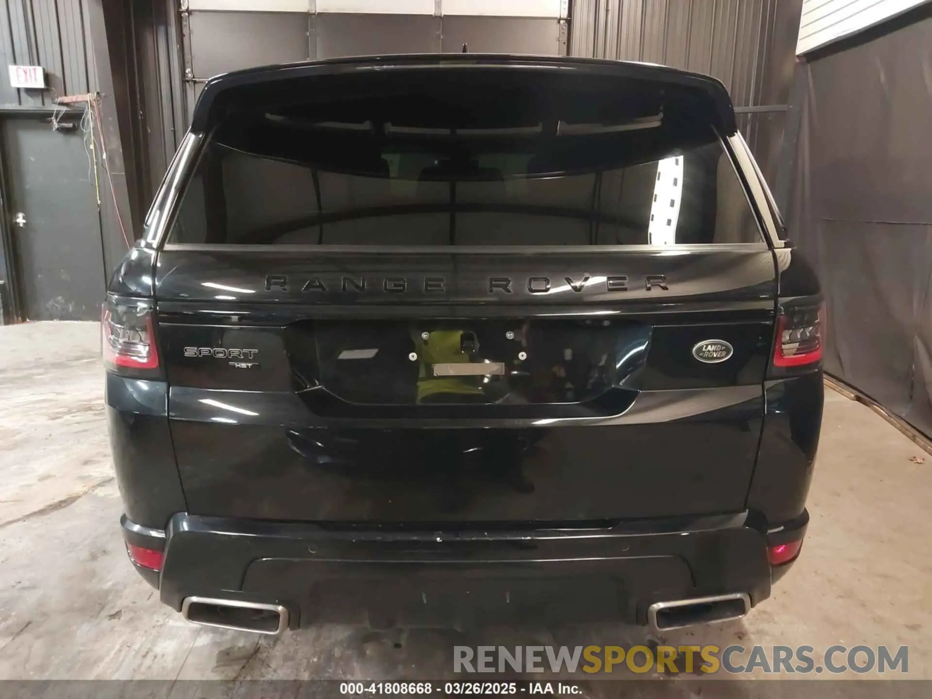 17 Photograph of a damaged car SALWS2SUXKA864771 LAND ROVER RANGE ROVER SPORT 2019
