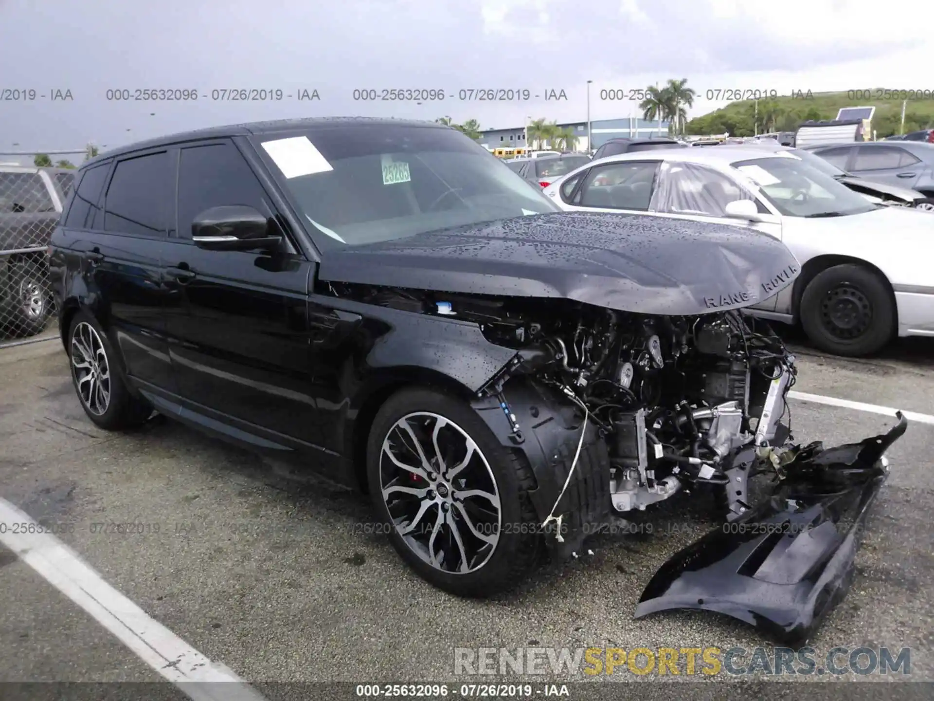 1 Photograph of a damaged car SALWV2RE3KA836252 LAND ROVER RANGE ROVER SPORT 2019