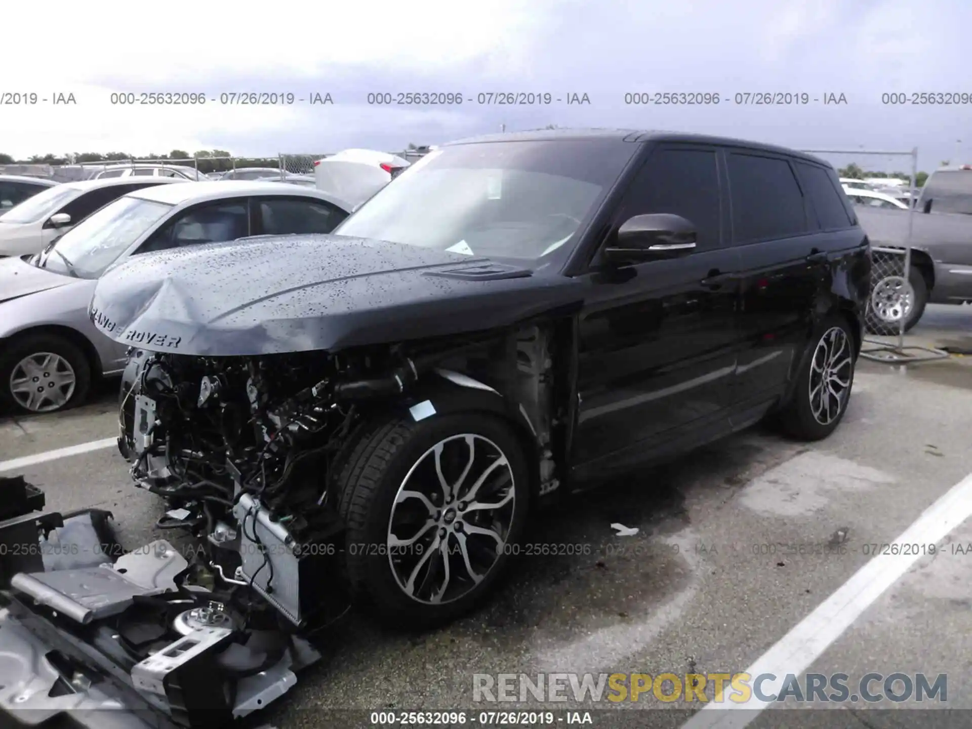 2 Photograph of a damaged car SALWV2RE3KA836252 LAND ROVER RANGE ROVER SPORT 2019