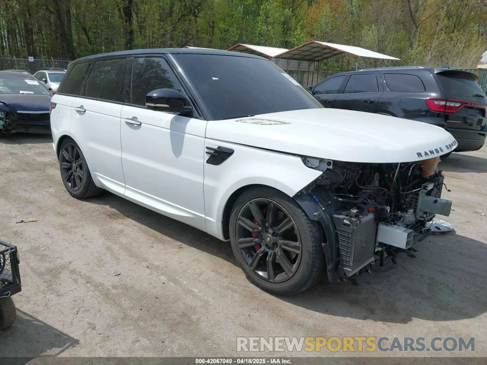 1 Photograph of a damaged car SALWV2SV1KA418184 LAND ROVER RANGE ROVER SPORT 2019