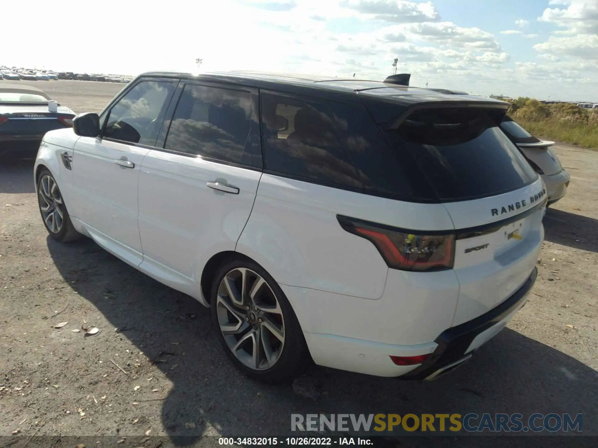 3 Photograph of a damaged car SALWV2SV8KA815309 LAND ROVER RANGE ROVER SPORT 2019