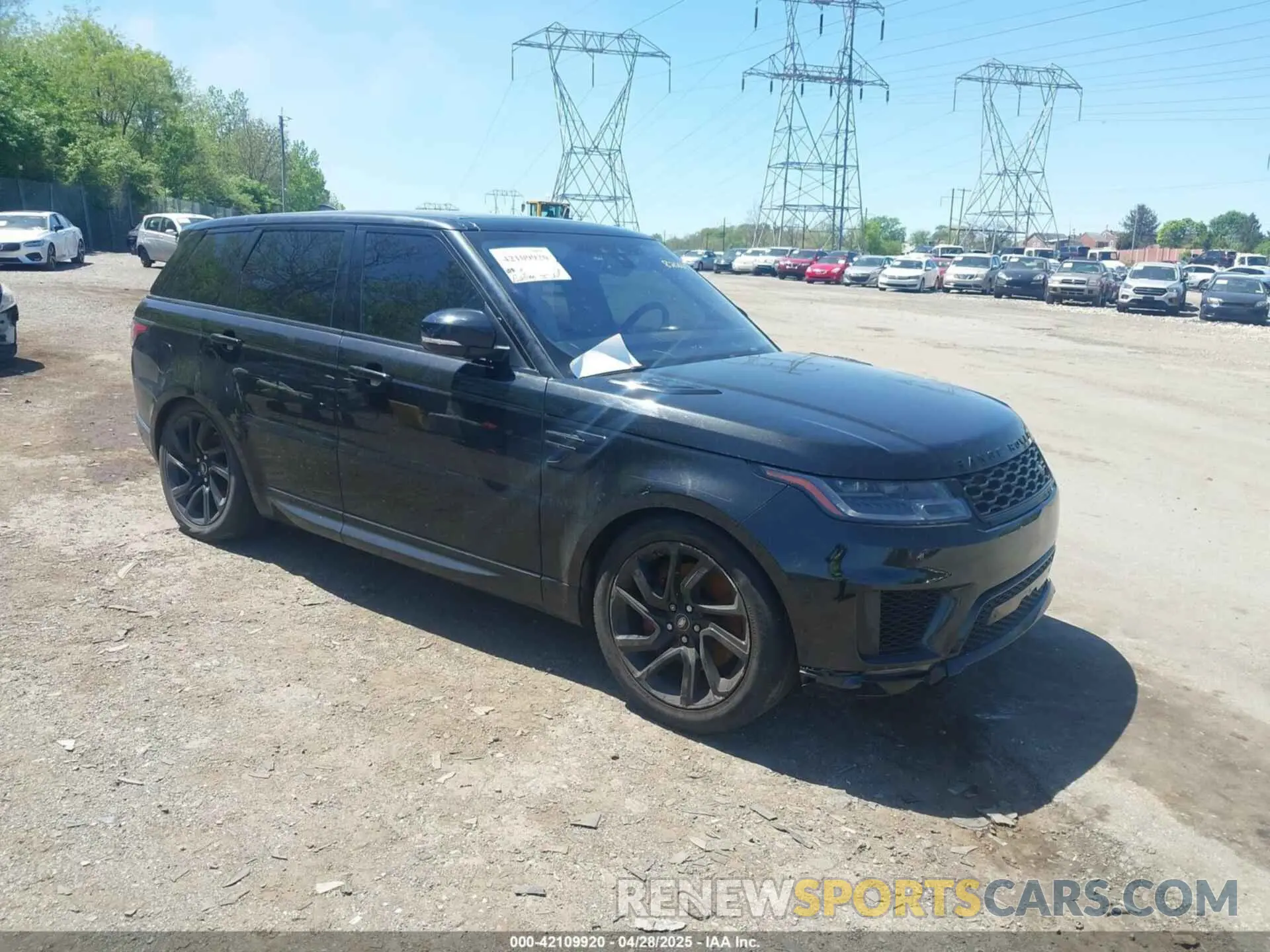 1 Photograph of a damaged car SALWV2SV8KA820624 LAND ROVER RANGE ROVER SPORT 2019