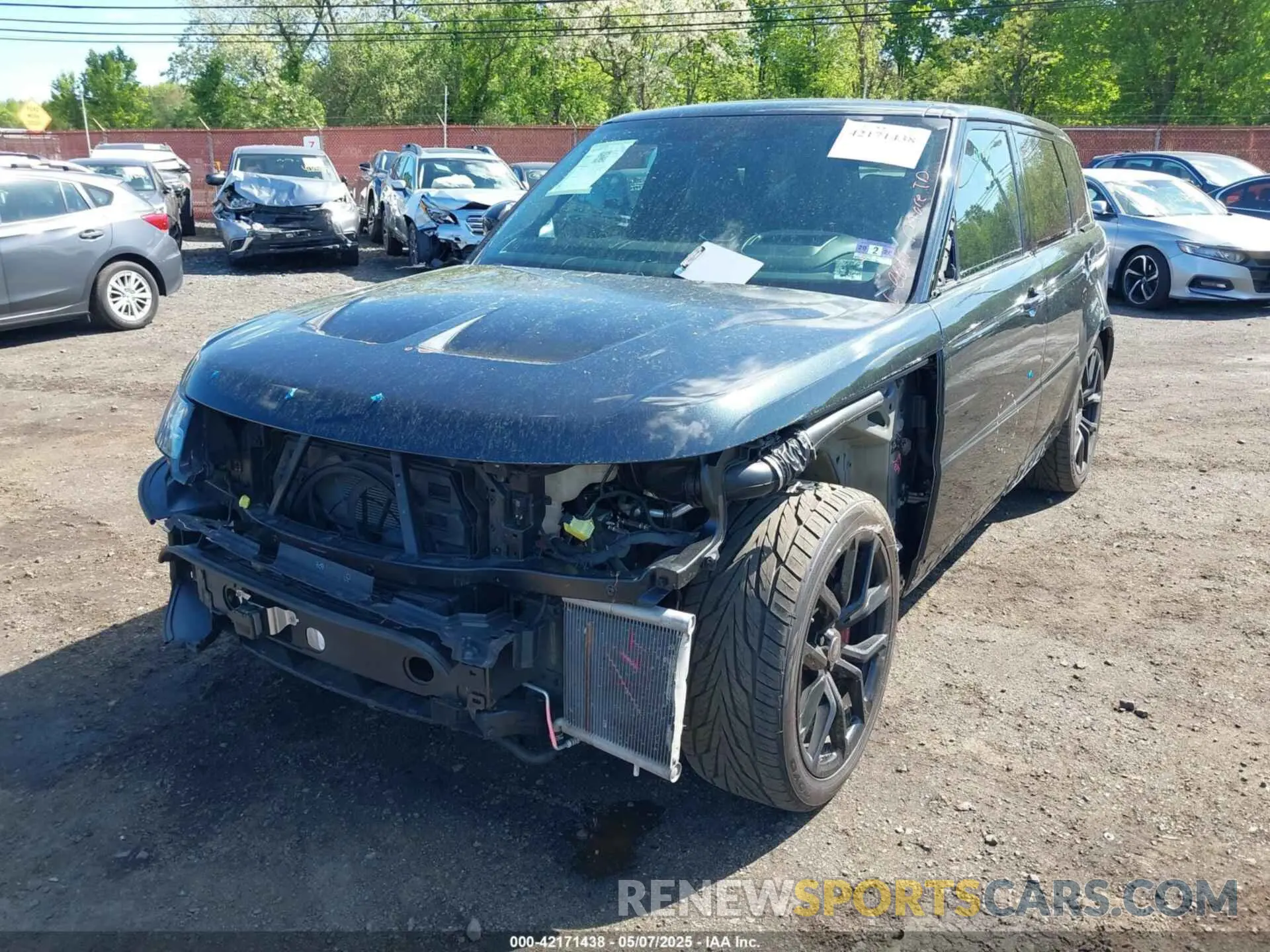 6 Photograph of a damaged car SALWZ2SE5KA822125 LAND ROVER RANGE ROVER SPORT 2019