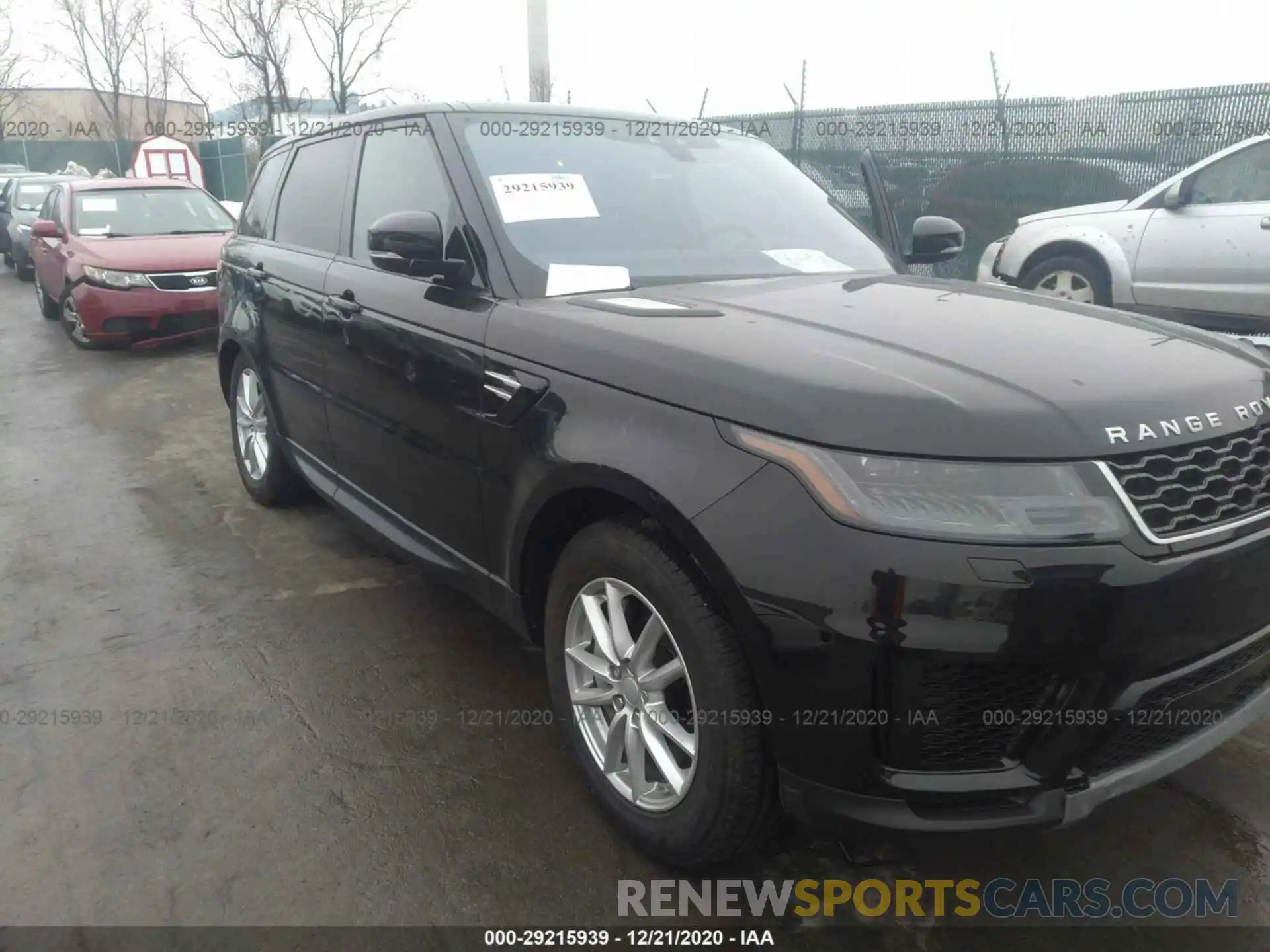 1 Photograph of a damaged car SALWG2SU4LA717381 LAND ROVER RANGE ROVER SPORT 2020