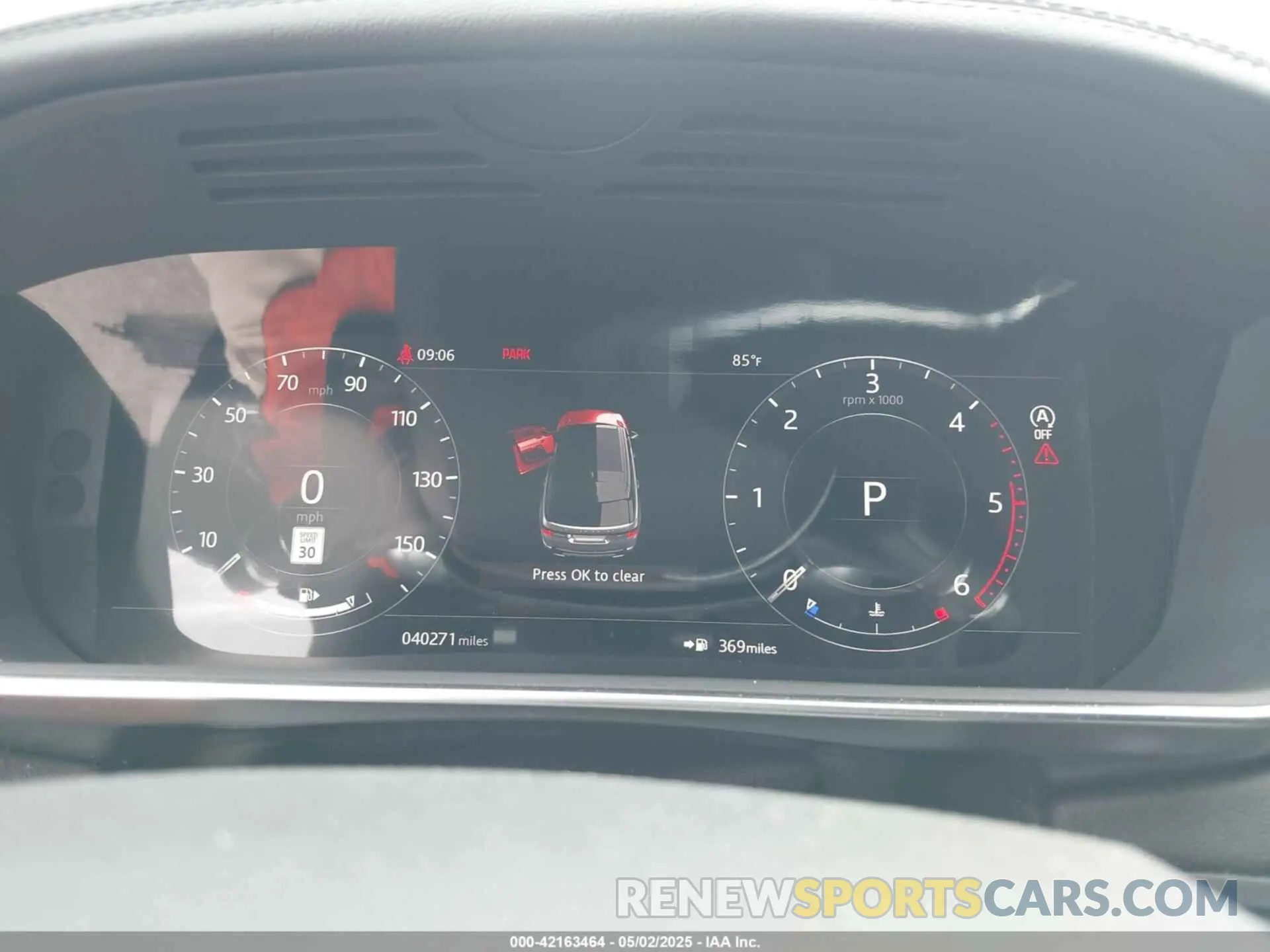 7 Photograph of a damaged car SALWR2RK6LA734004 LAND ROVER RANGE ROVER SPORT 2020