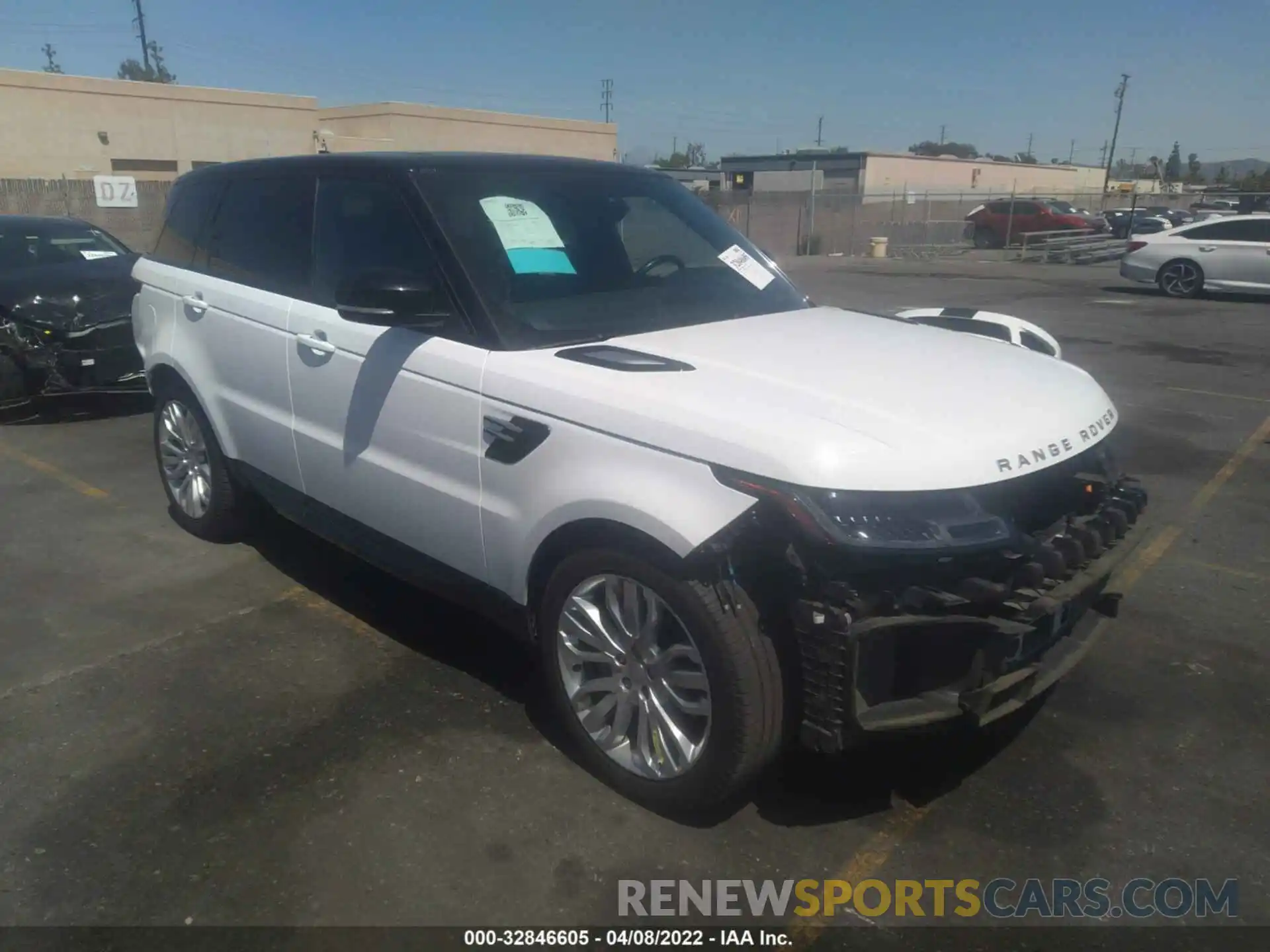 1 Photograph of a damaged car SALWR2RY5LA731793 LAND ROVER RANGE ROVER SPORT 2020