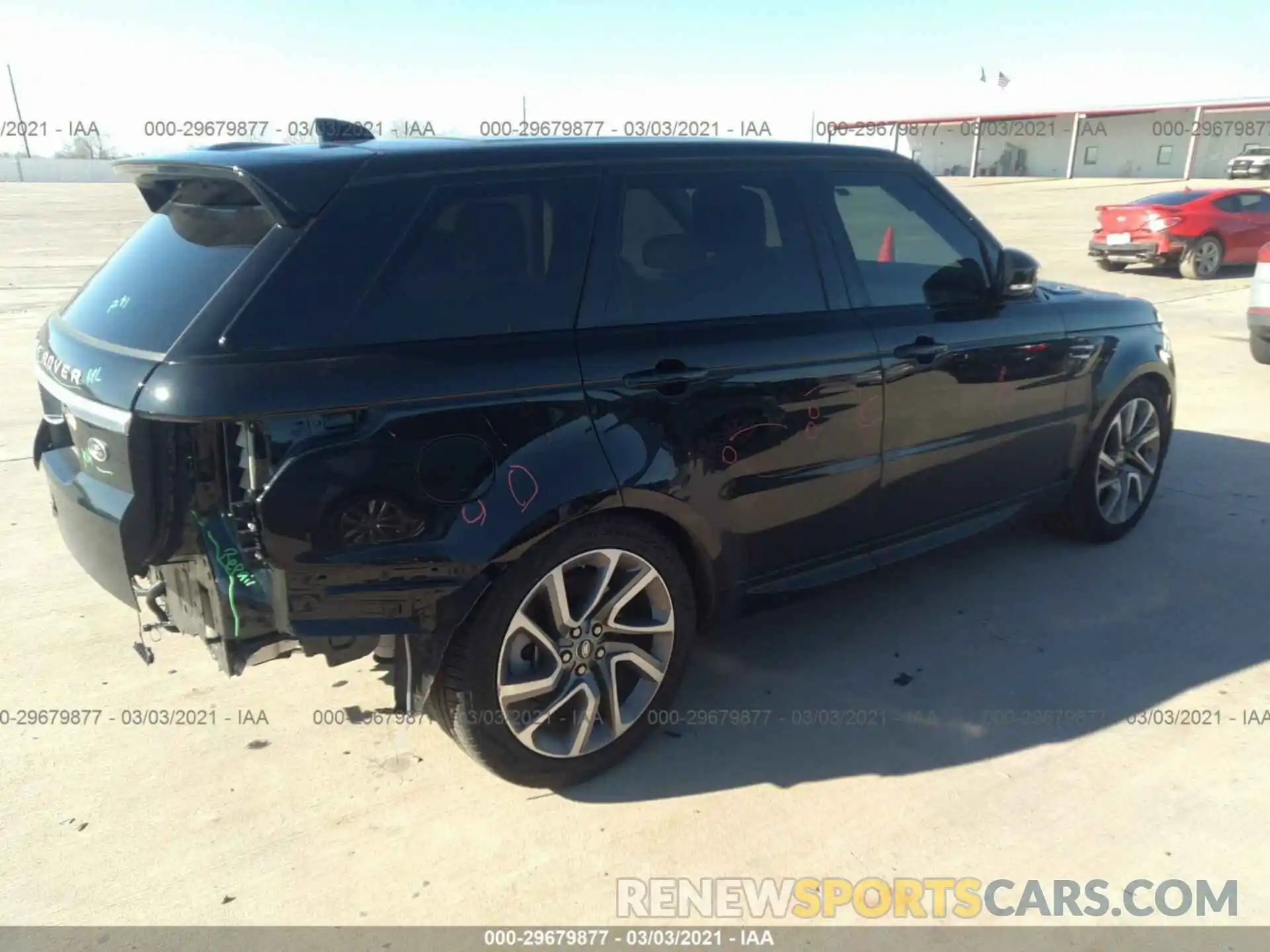 4 Photograph of a damaged car SALWR2RY9LA720148 LAND ROVER RANGE ROVER SPORT 2020