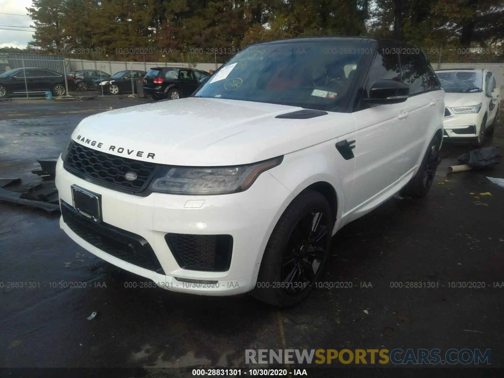 2 Photograph of a damaged car SALWR2SE0LA899728 LAND ROVER RANGE ROVER SPORT 2020