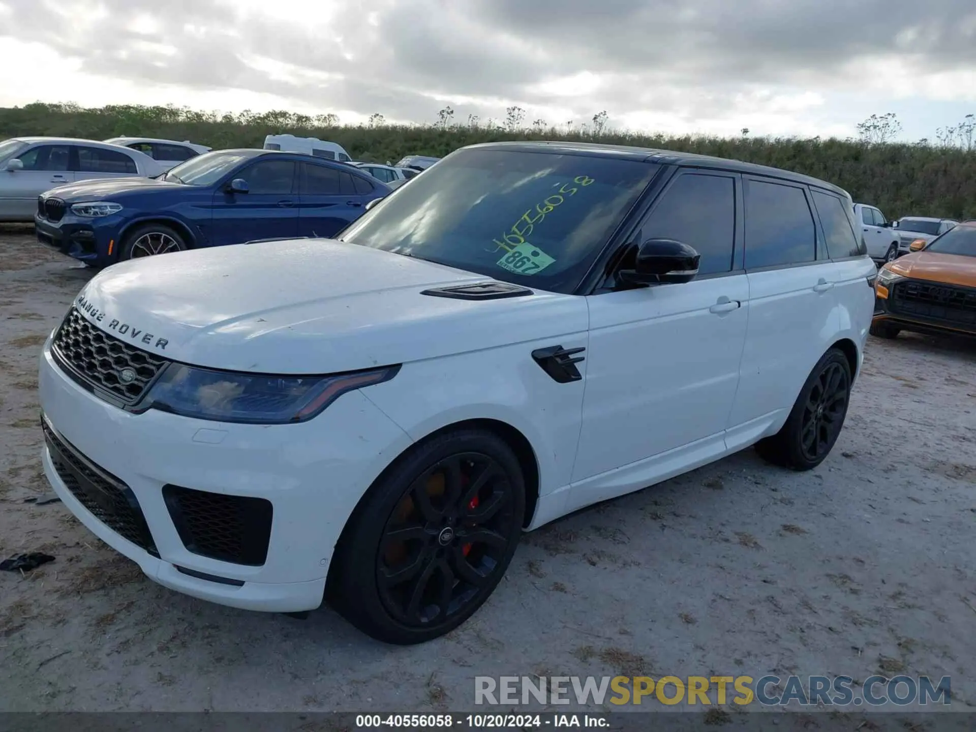 2 Photograph of a damaged car SALWR2SE2LA704213 LAND ROVER RANGE ROVER SPORT 2020