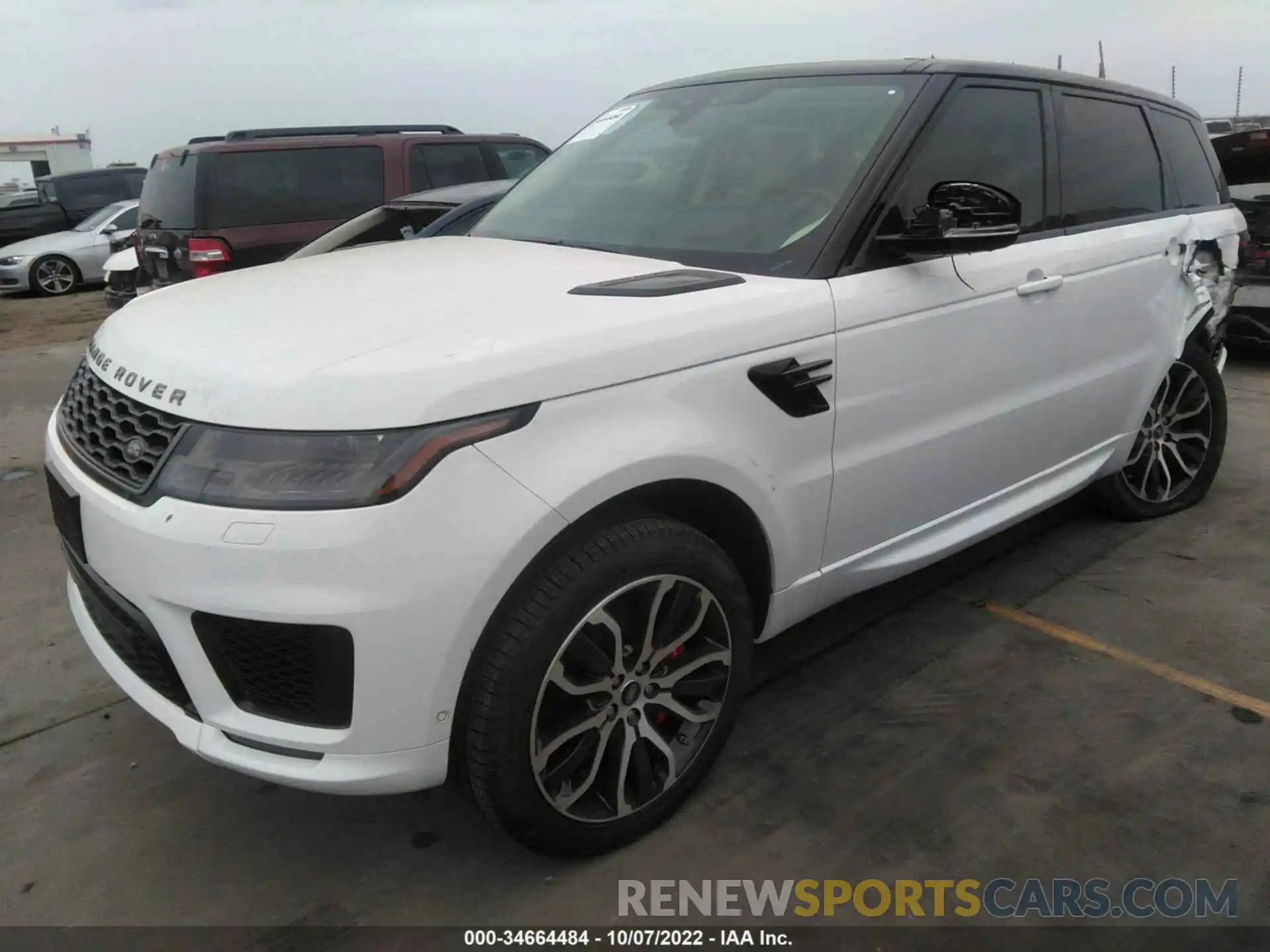 2 Photograph of a damaged car SALWR2SE2LA714787 LAND ROVER RANGE ROVER SPORT 2020