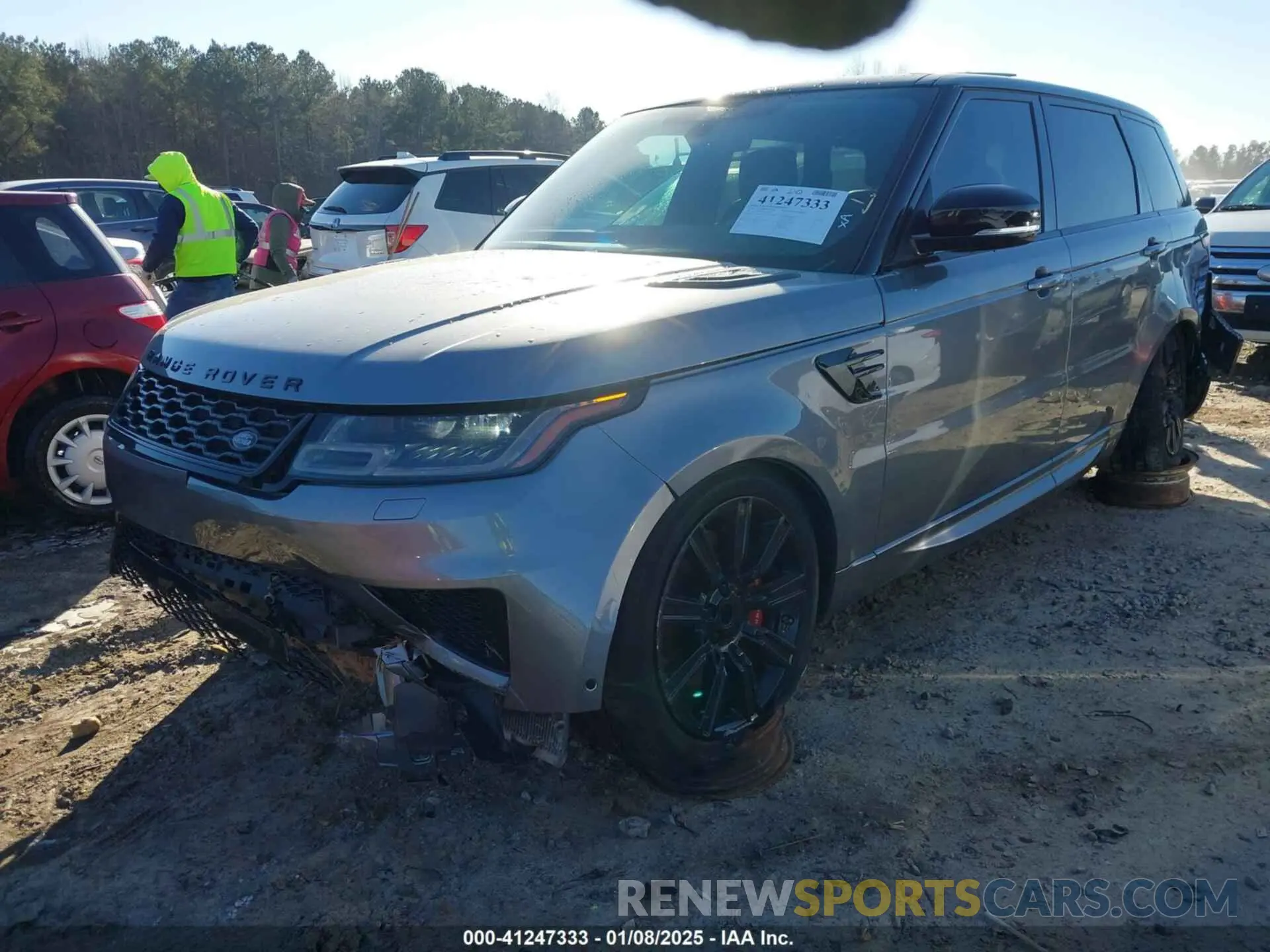 2 Photograph of a damaged car SALWR2SE3LA747734 LAND ROVER RANGE ROVER SPORT 2020