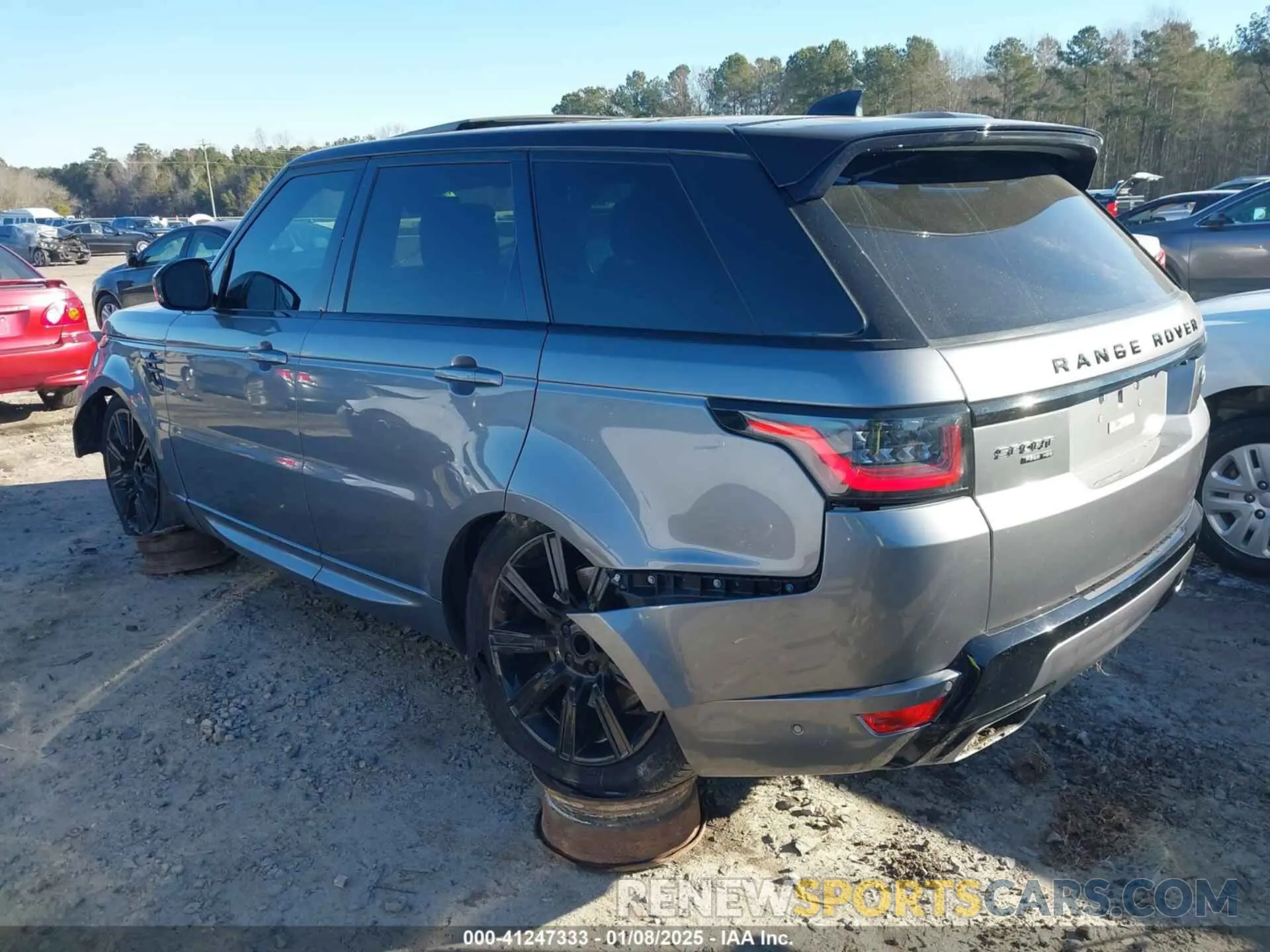3 Photograph of a damaged car SALWR2SE3LA747734 LAND ROVER RANGE ROVER SPORT 2020
