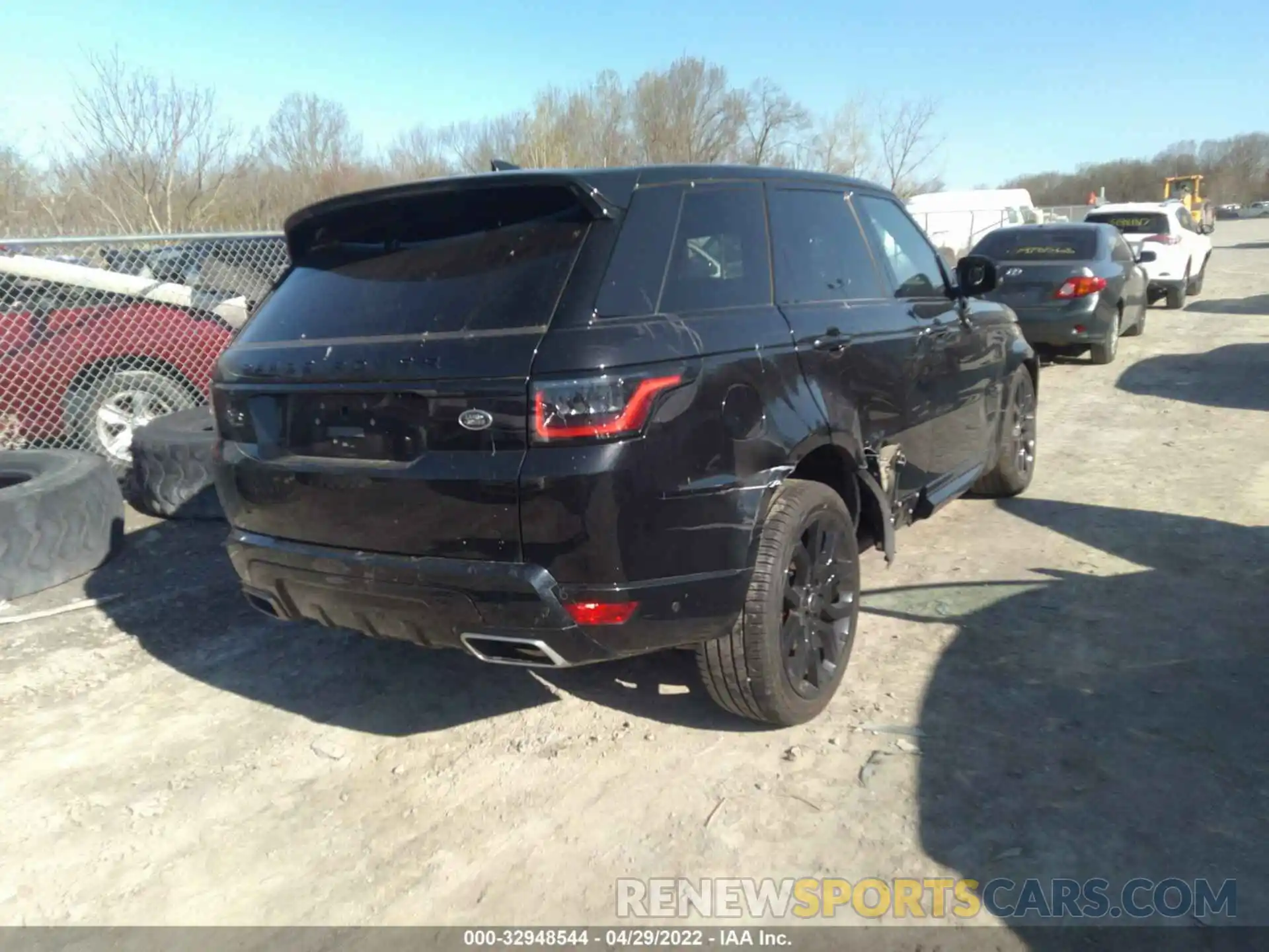 4 Photograph of a damaged car SALWR2SE5LA708529 LAND ROVER RANGE ROVER SPORT 2020