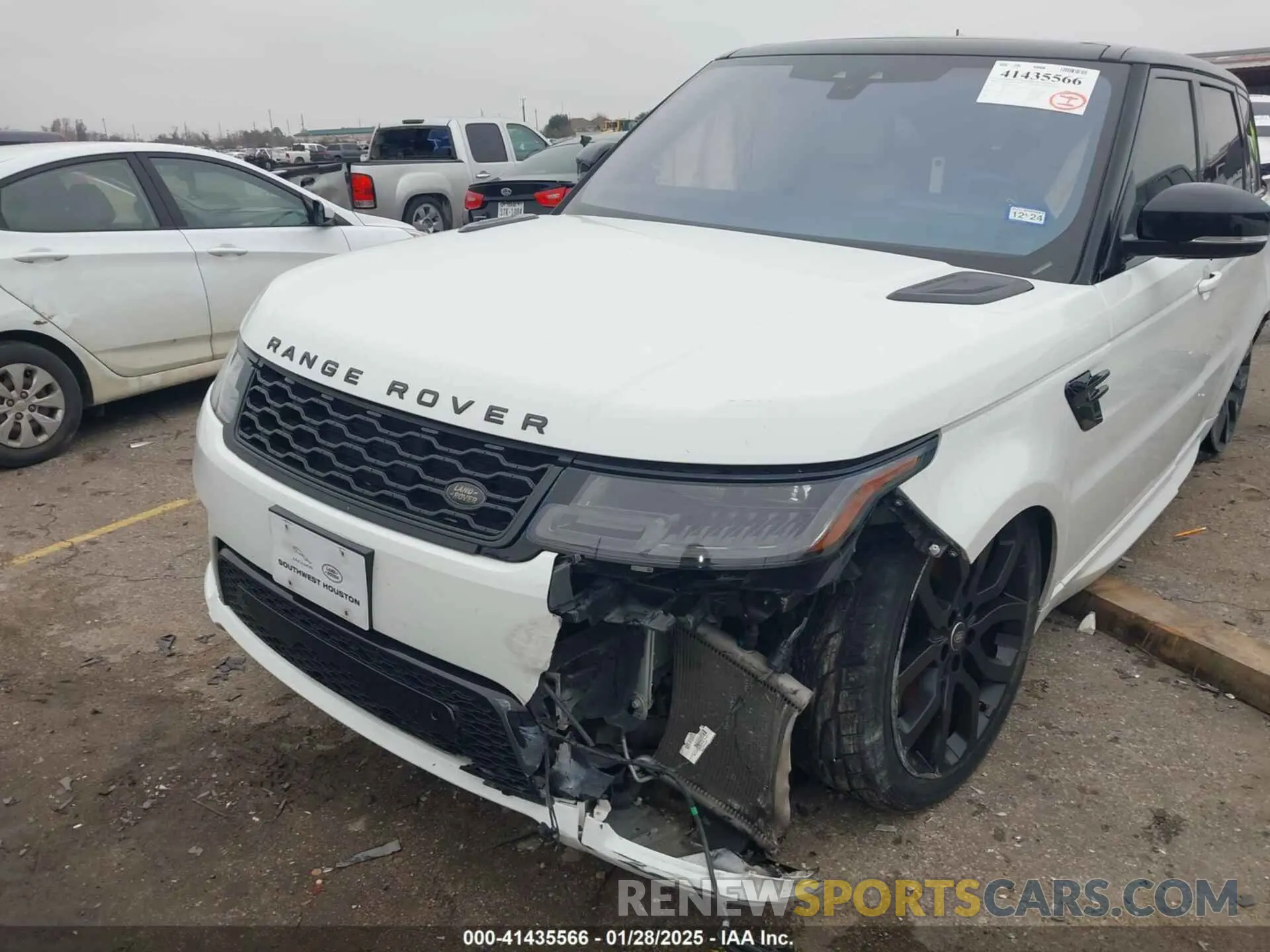 2 Photograph of a damaged car SALWR2SE6LA702285 LAND ROVER RANGE ROVER SPORT 2020