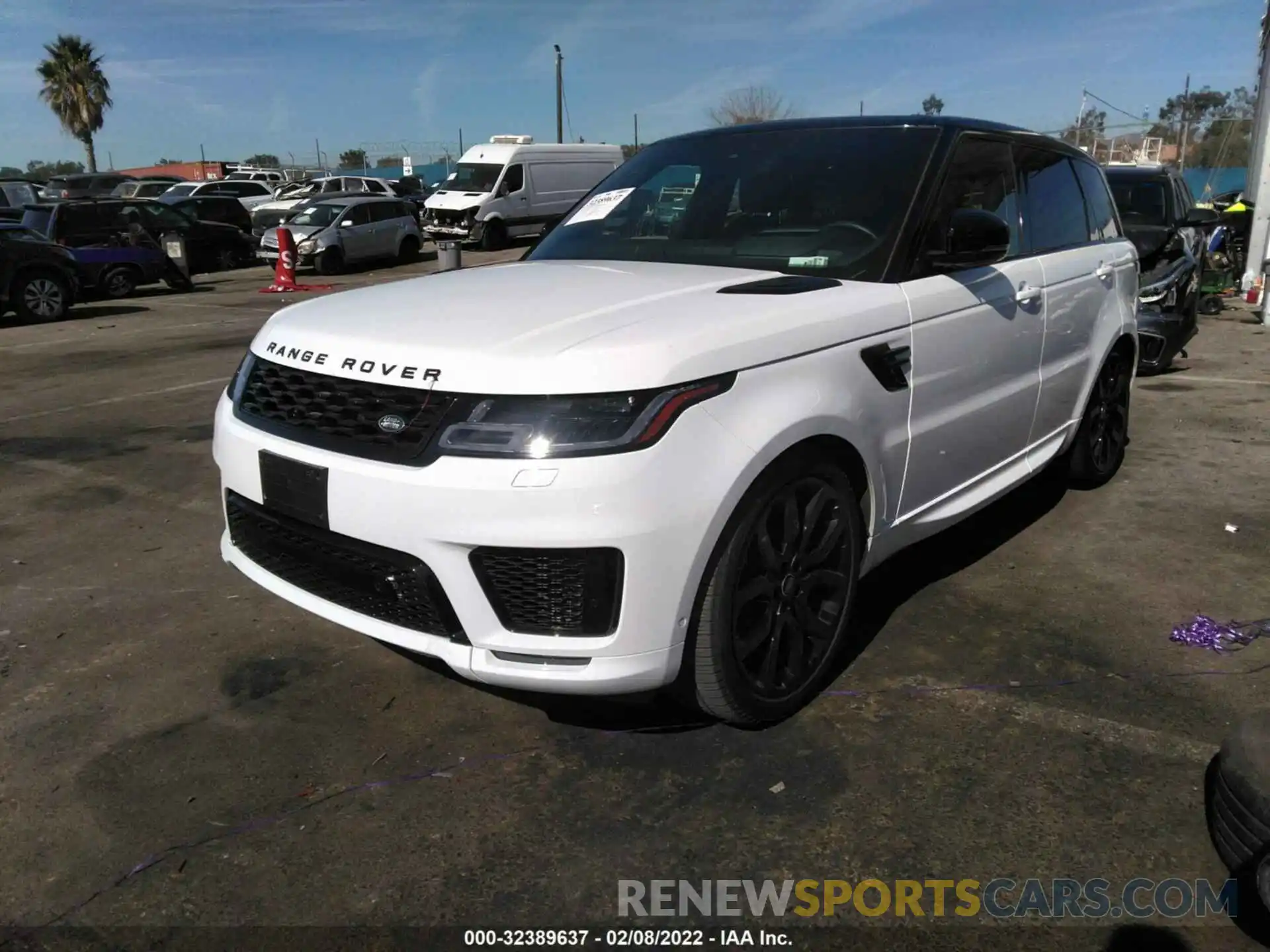 2 Photograph of a damaged car SALWR2SE8LA885589 LAND ROVER RANGE ROVER SPORT 2020