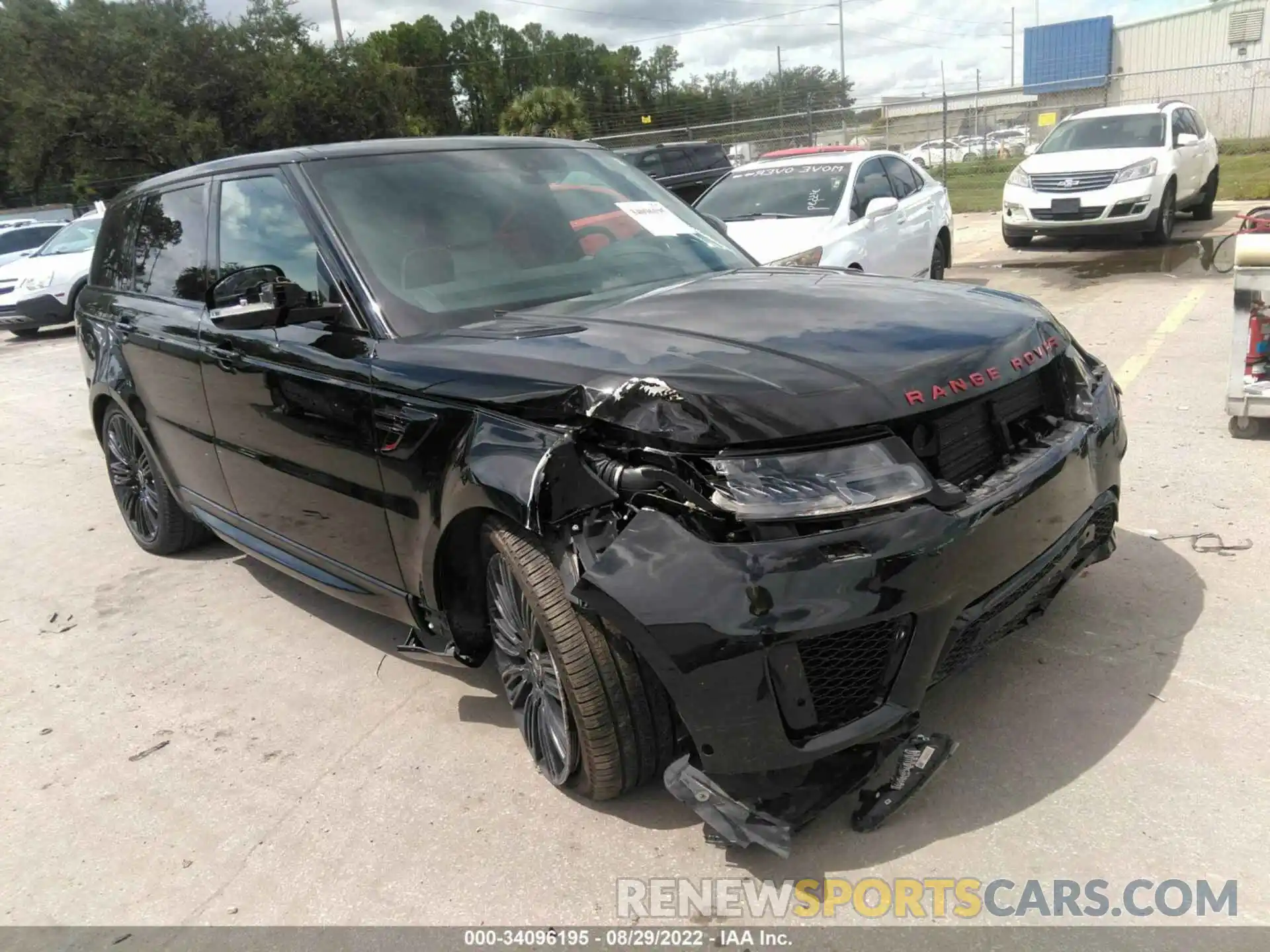 1 Photograph of a damaged car SALWR2SE9LA709991 LAND ROVER RANGE ROVER SPORT 2020