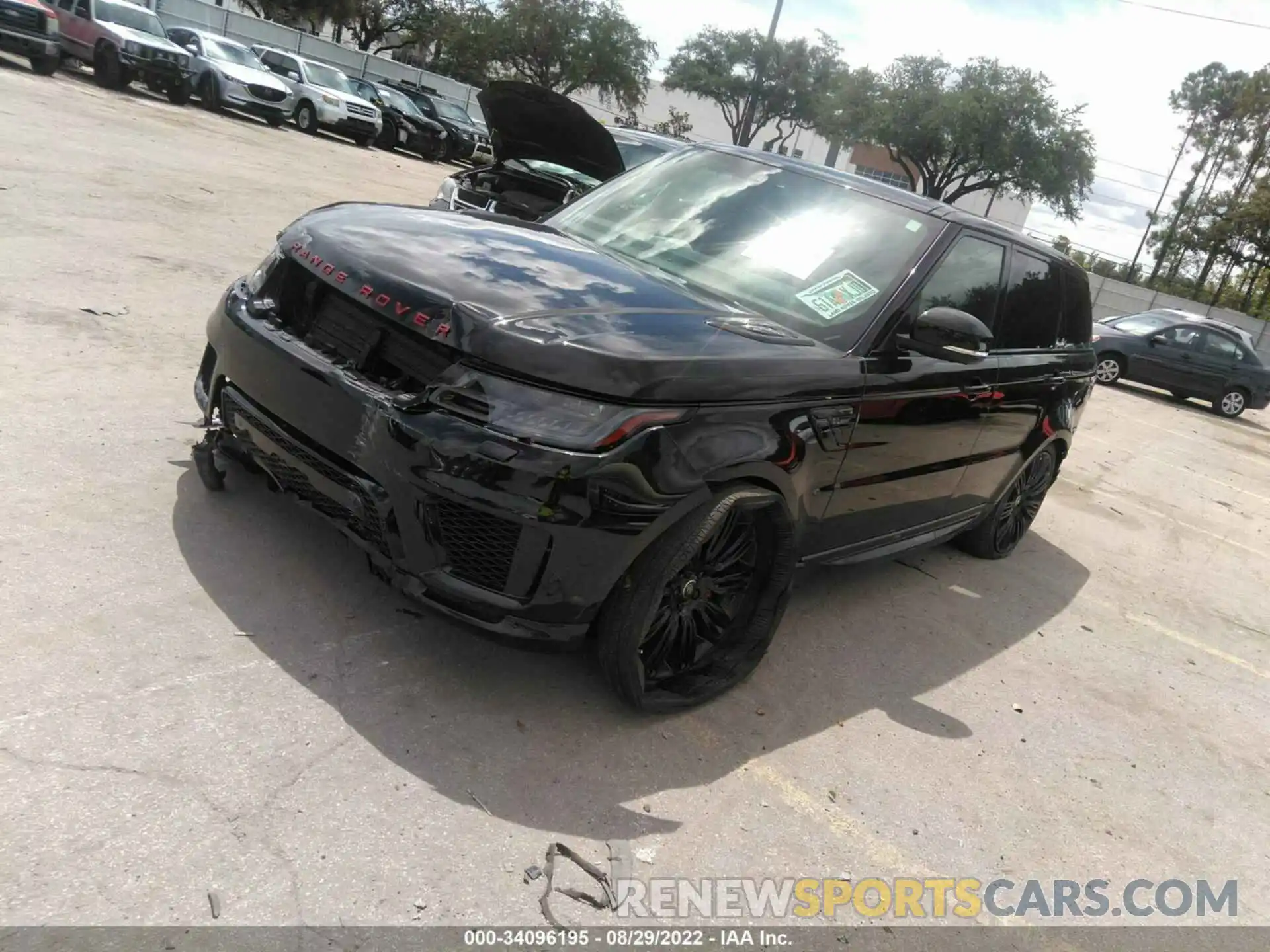 2 Photograph of a damaged car SALWR2SE9LA709991 LAND ROVER RANGE ROVER SPORT 2020