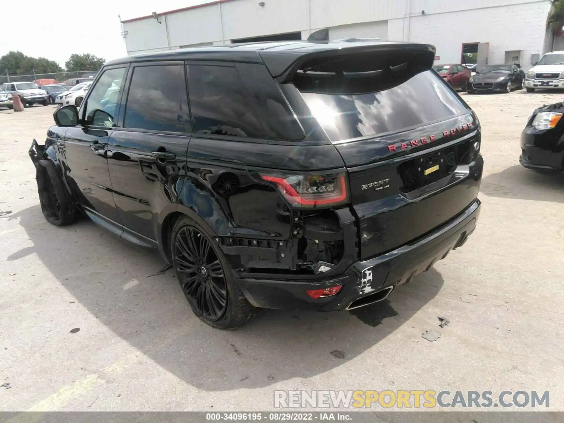 3 Photograph of a damaged car SALWR2SE9LA709991 LAND ROVER RANGE ROVER SPORT 2020