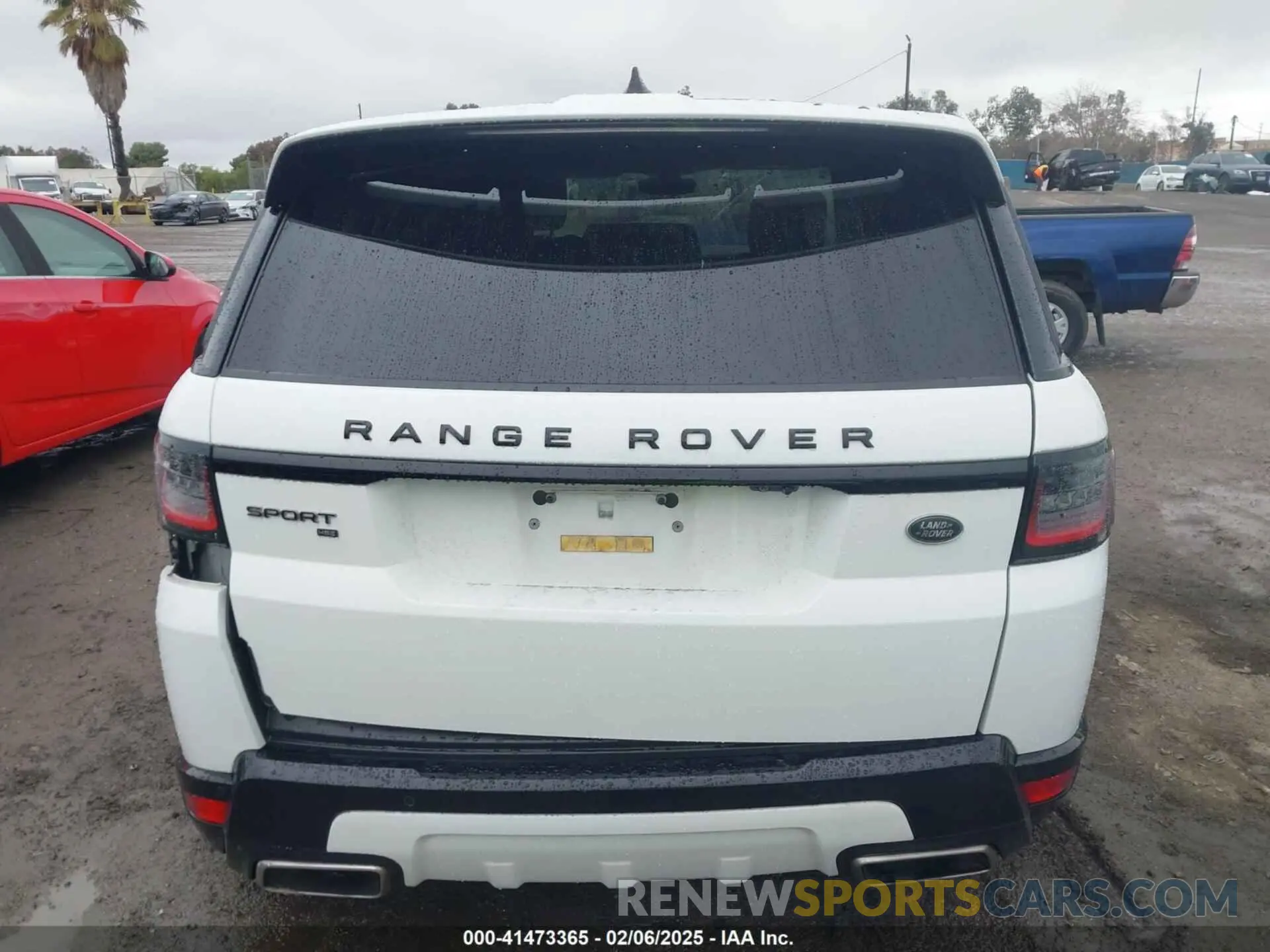 16 Photograph of a damaged car SALWR2SU1LA742412 LAND ROVER RANGE ROVER SPORT 2020