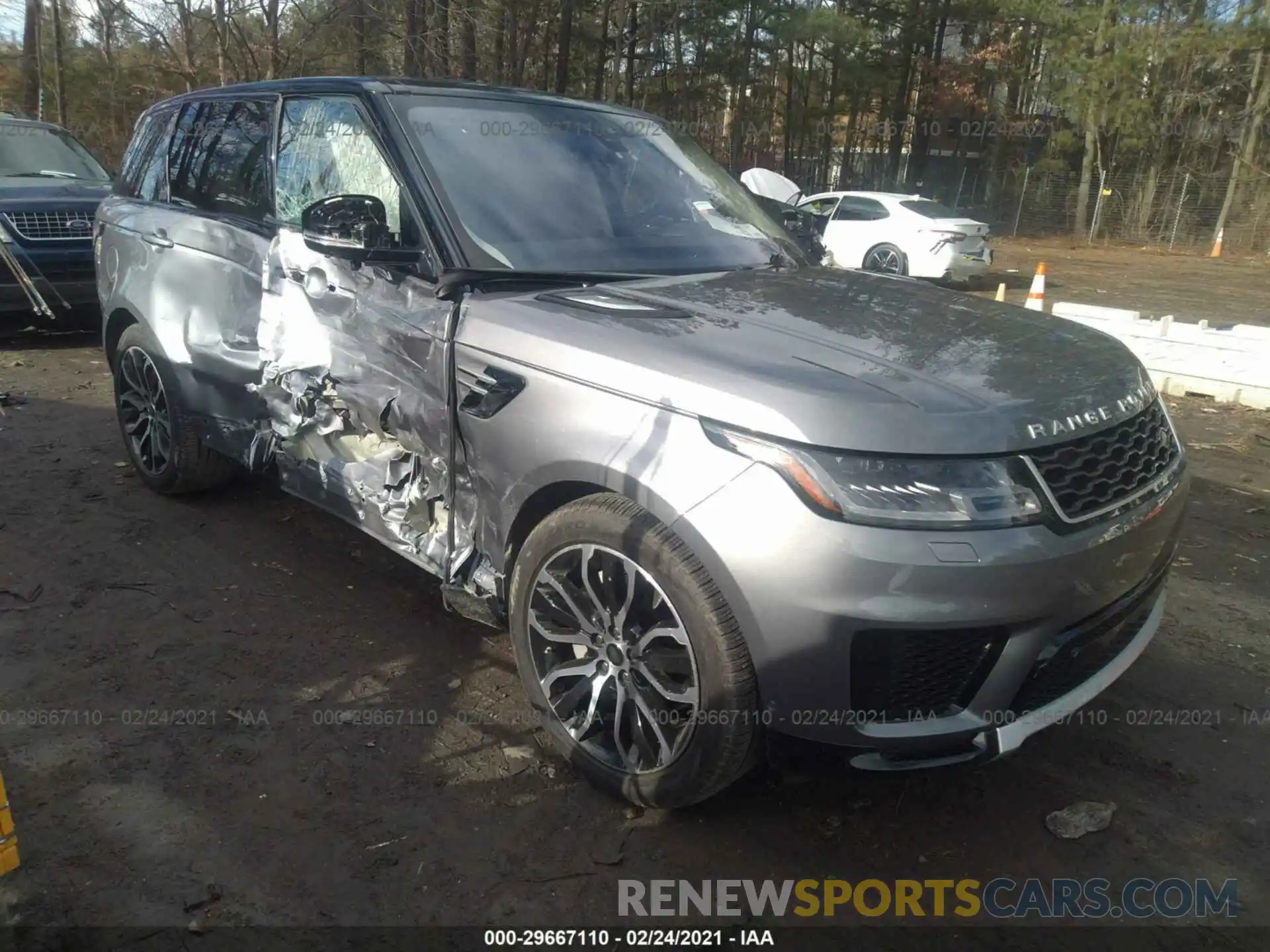 1 Photograph of a damaged car SALWR2SU1LA748632 LAND ROVER RANGE ROVER SPORT 2020