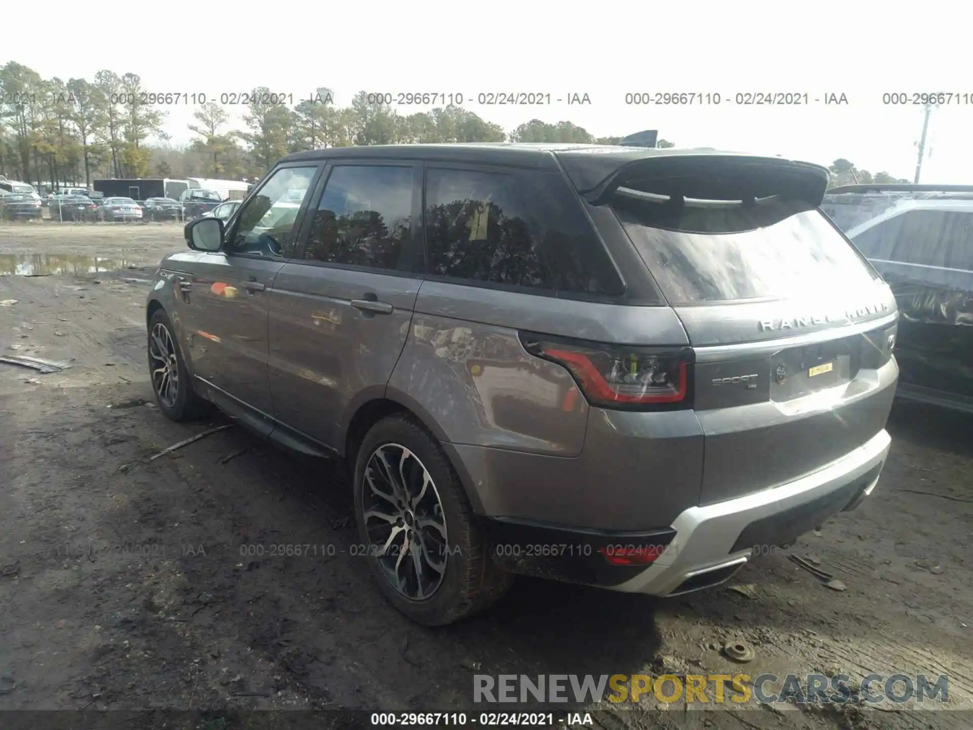 3 Photograph of a damaged car SALWR2SU1LA748632 LAND ROVER RANGE ROVER SPORT 2020