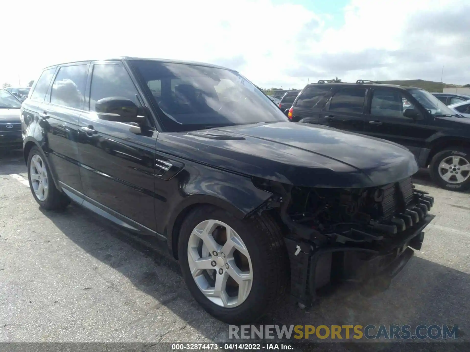 1 Photograph of a damaged car SALWR2SU1LA899714 LAND ROVER RANGE ROVER SPORT 2020