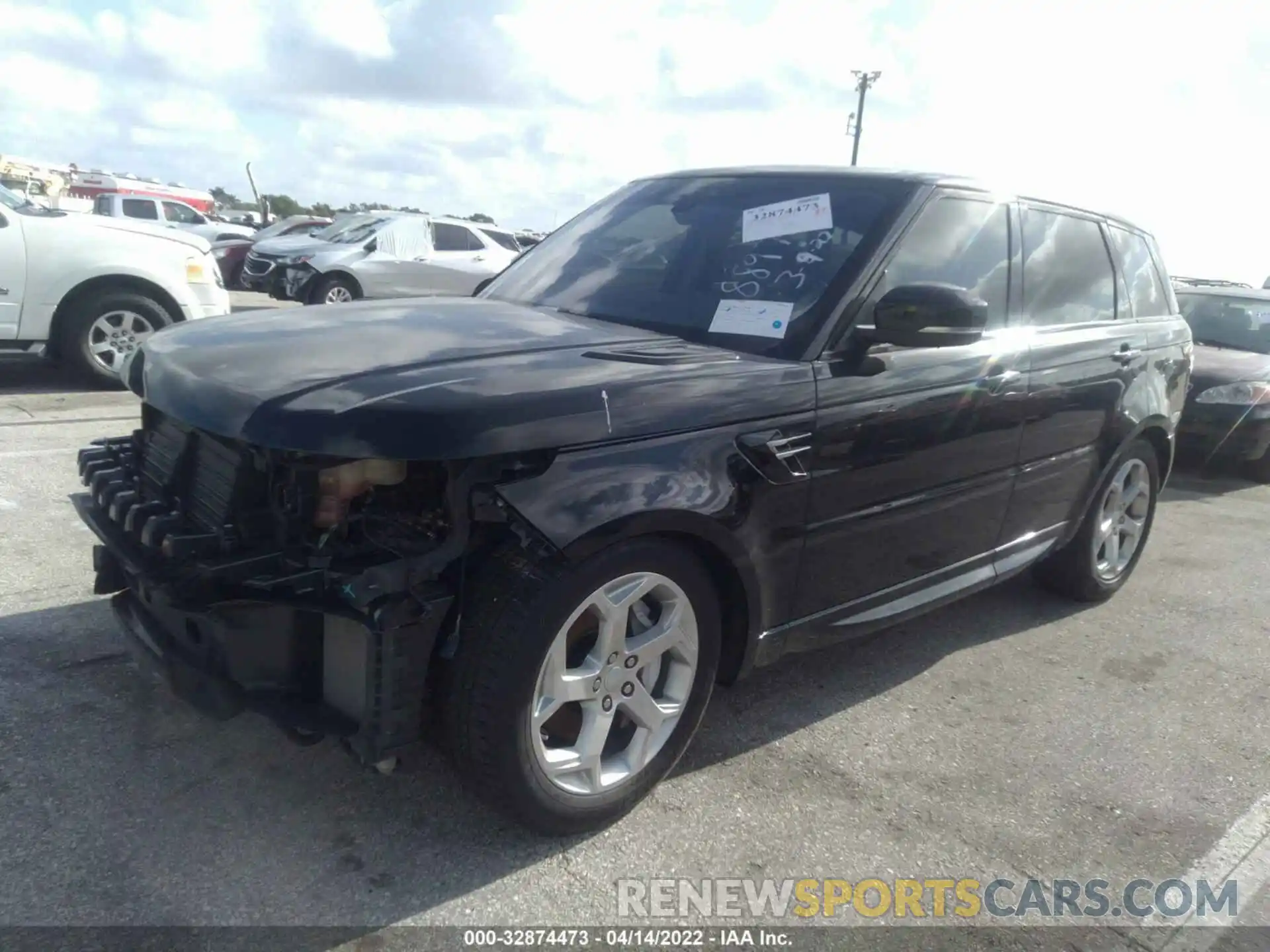 2 Photograph of a damaged car SALWR2SU1LA899714 LAND ROVER RANGE ROVER SPORT 2020