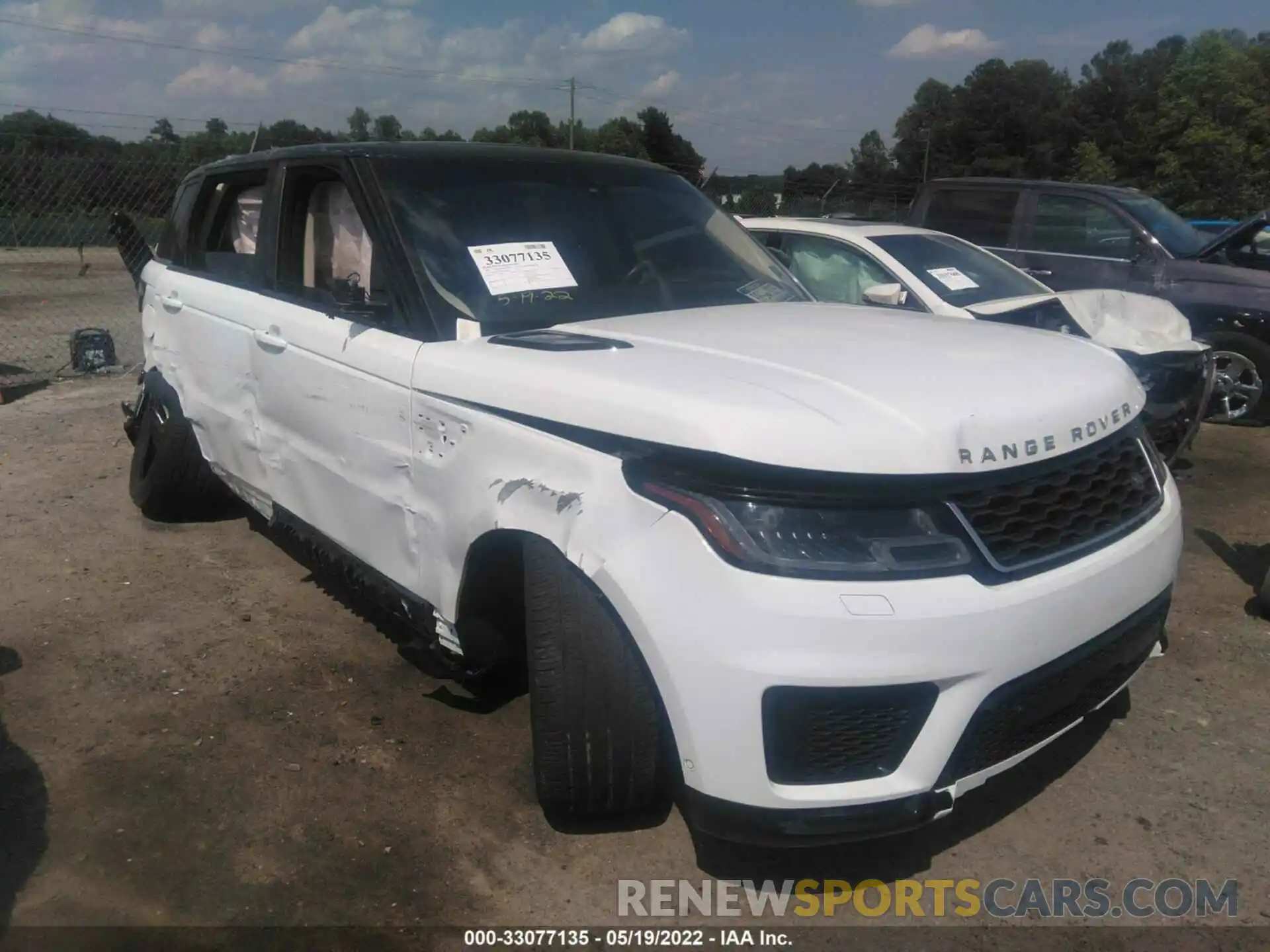 1 Photograph of a damaged car SALWR2SU3LA882154 LAND ROVER RANGE ROVER SPORT 2020