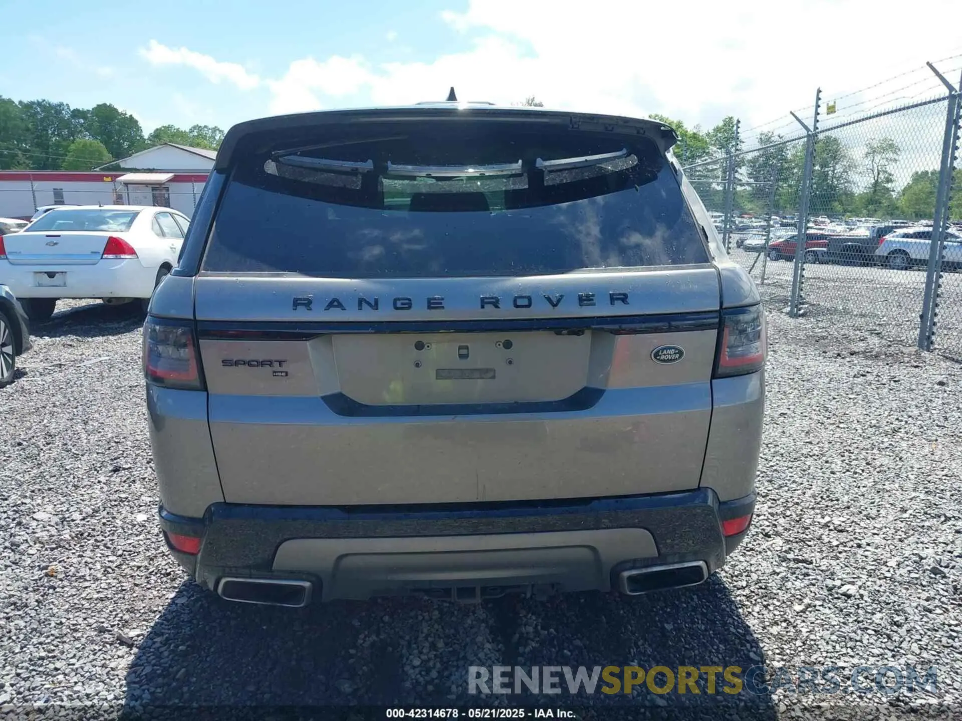 16 Photograph of a damaged car SALWR2SU4LA702518 LAND ROVER RANGE ROVER SPORT 2020