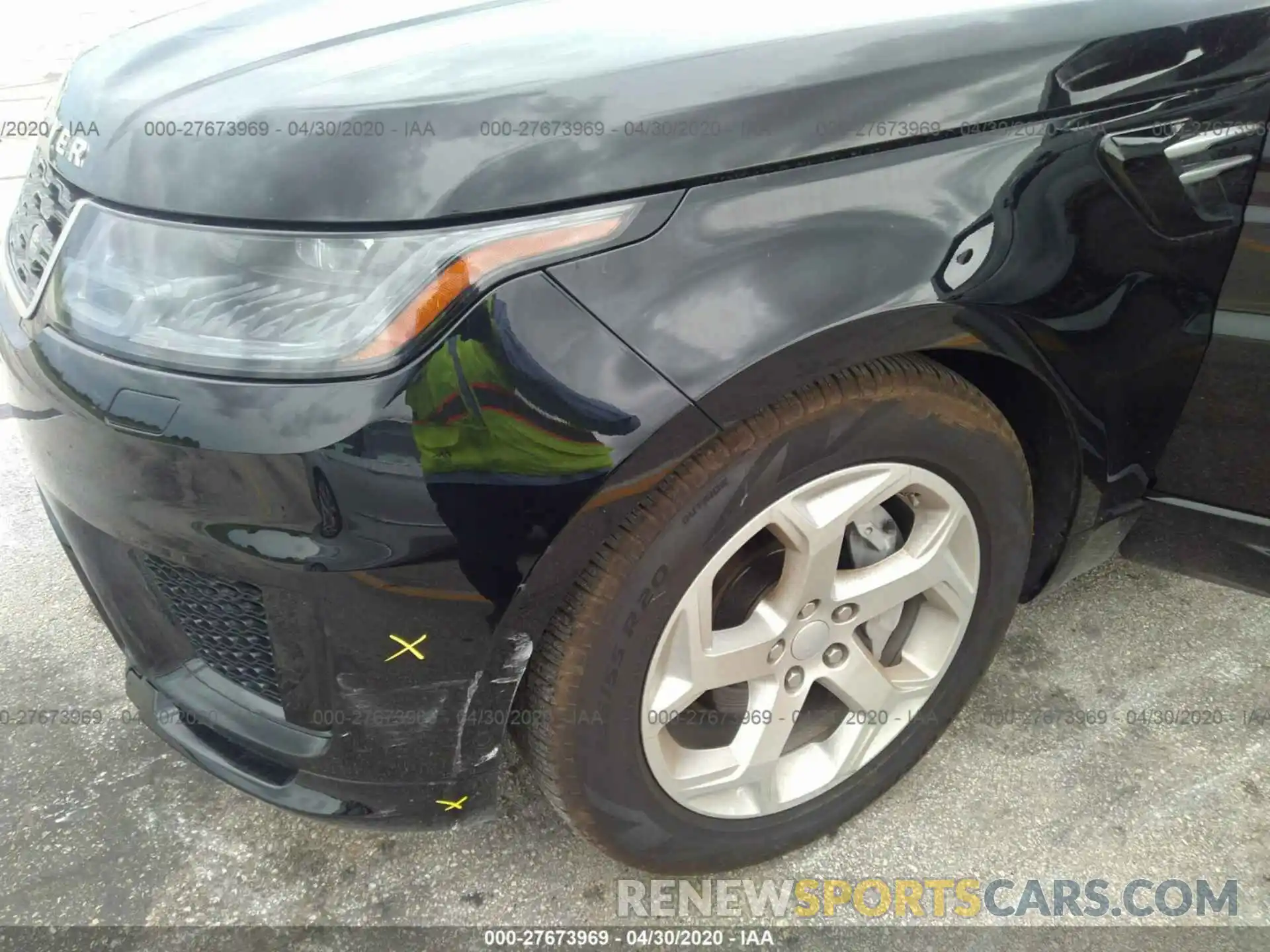 6 Photograph of a damaged car SALWR2SU4LA899027 LAND ROVER RANGE ROVER SPORT 2020