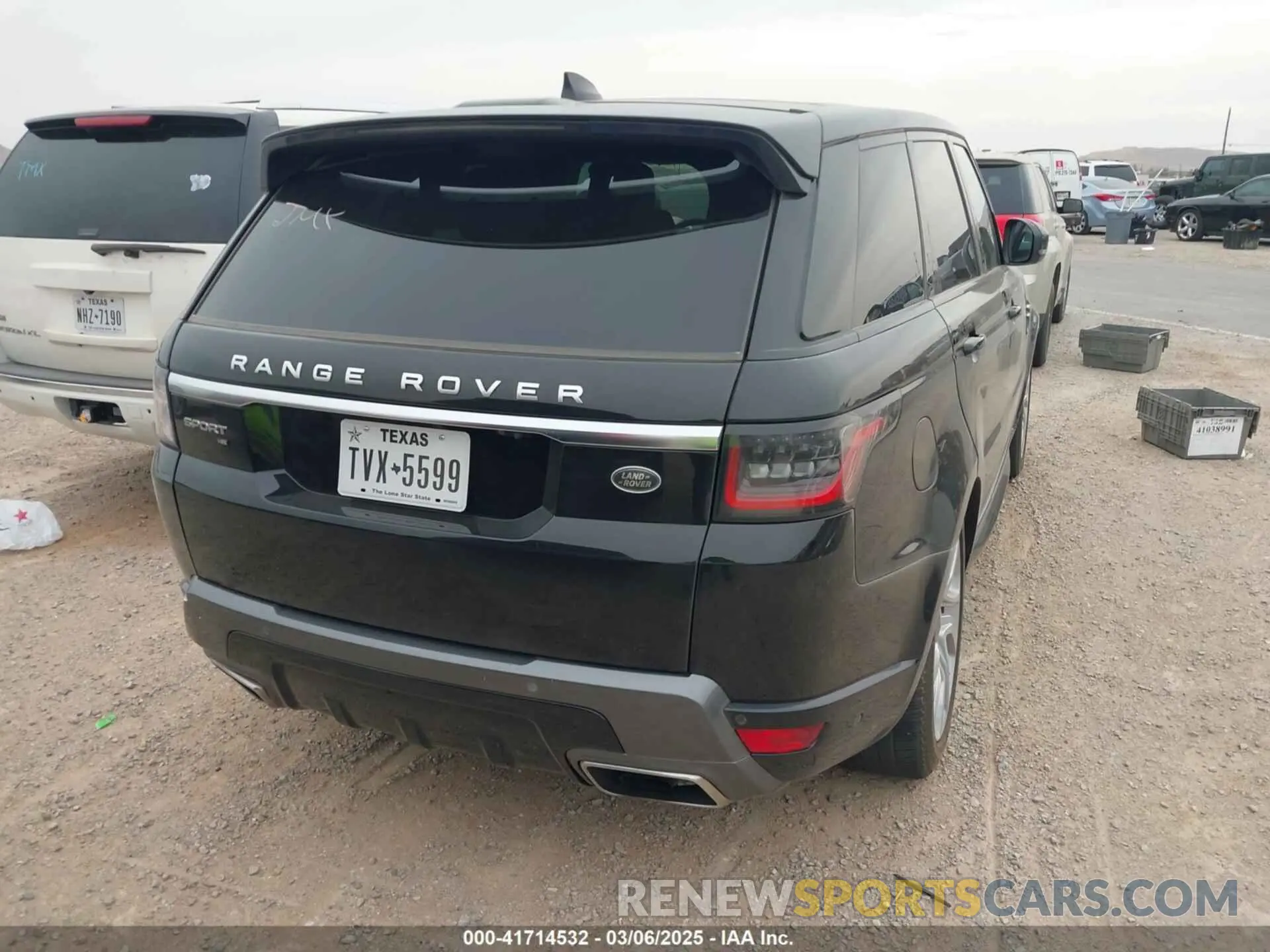 15 Photograph of a damaged car SALWR2SU5LA896072 LAND ROVER RANGE ROVER SPORT 2020