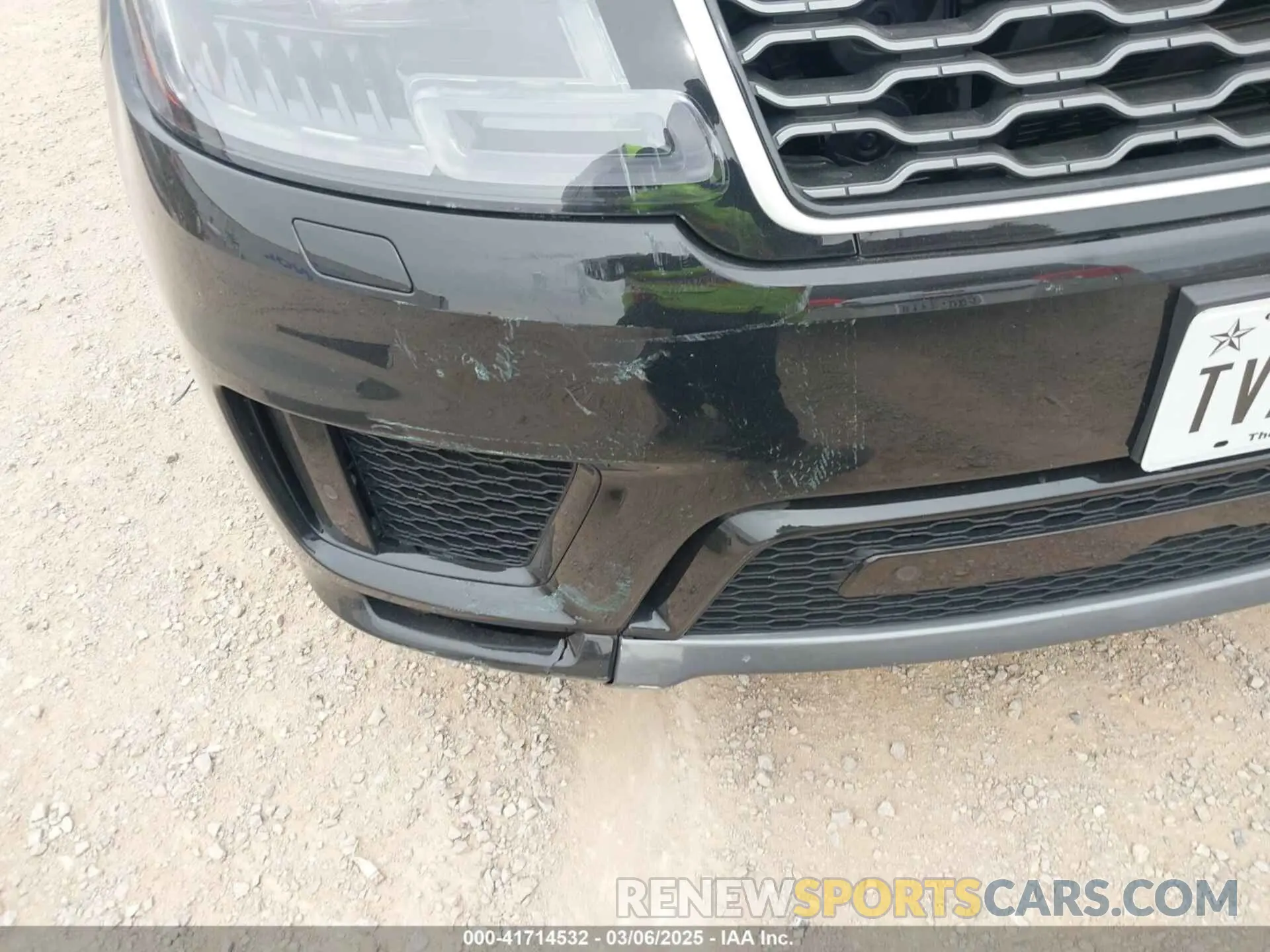 6 Photograph of a damaged car SALWR2SU5LA896072 LAND ROVER RANGE ROVER SPORT 2020