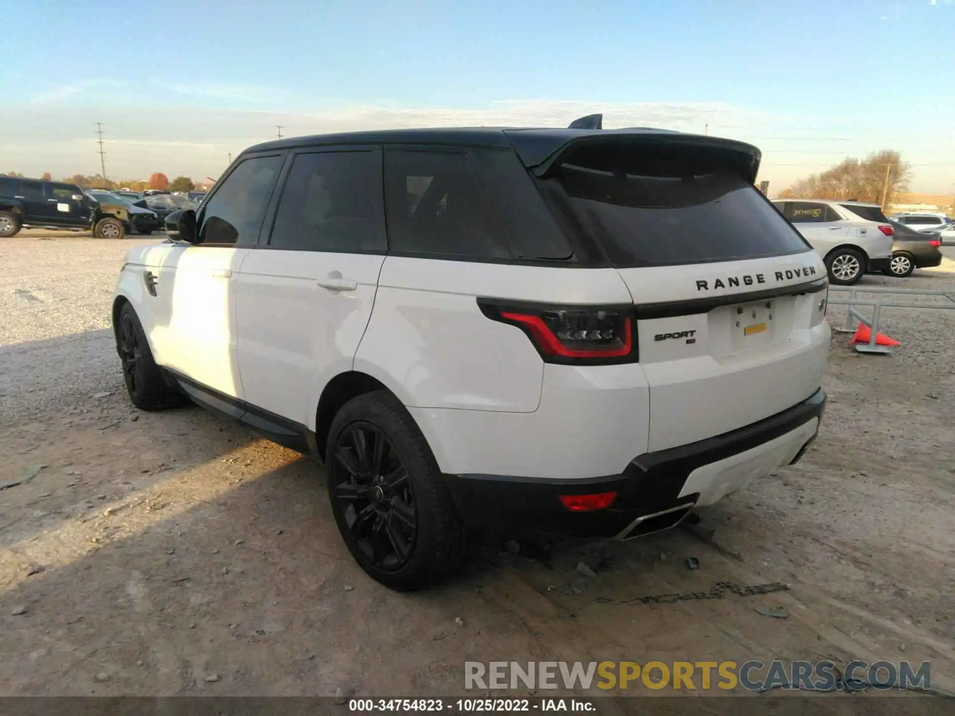 3 Photograph of a damaged car SALWR2SU7LA733634 LAND ROVER RANGE ROVER SPORT 2020