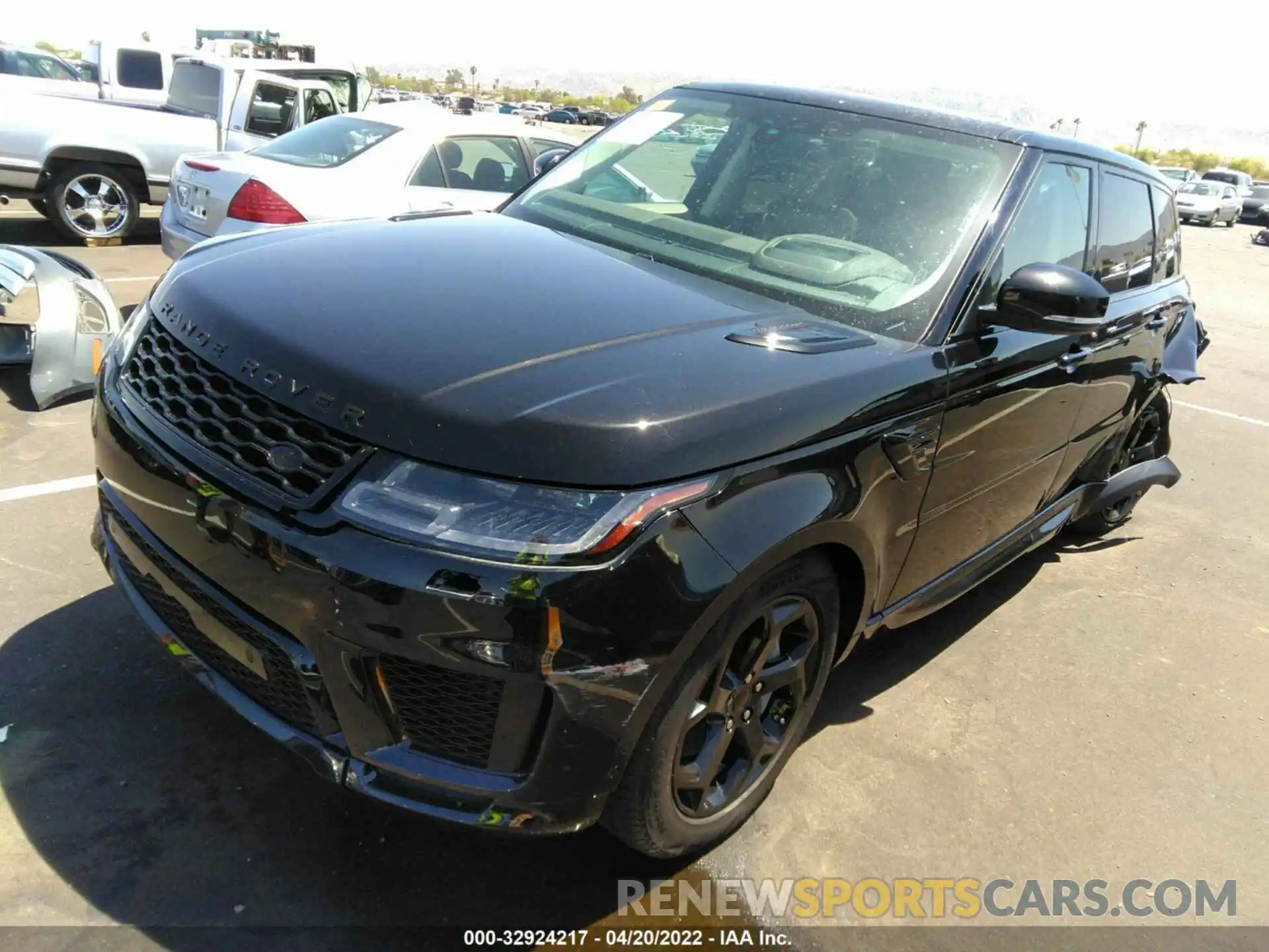 2 Photograph of a damaged car SALWR2SU7LA746707 LAND ROVER RANGE ROVER SPORT 2020