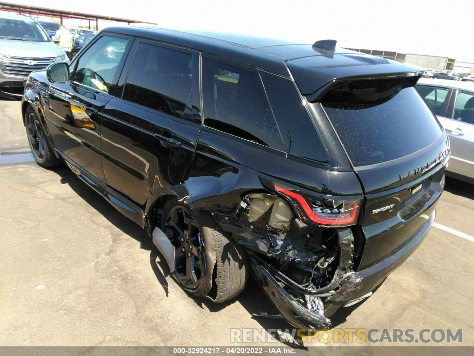 3 Photograph of a damaged car SALWR2SU7LA746707 LAND ROVER RANGE ROVER SPORT 2020