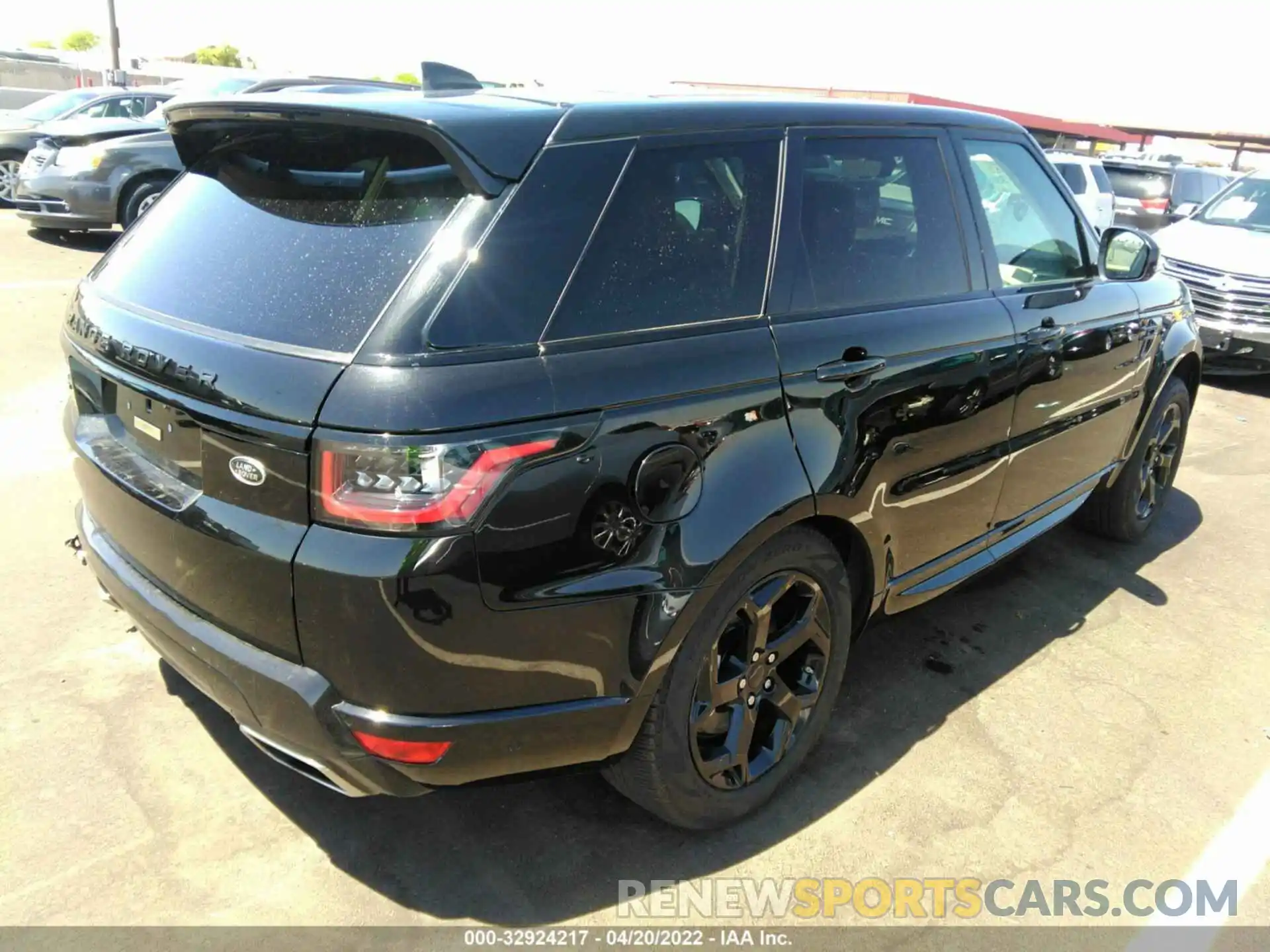 4 Photograph of a damaged car SALWR2SU7LA746707 LAND ROVER RANGE ROVER SPORT 2020