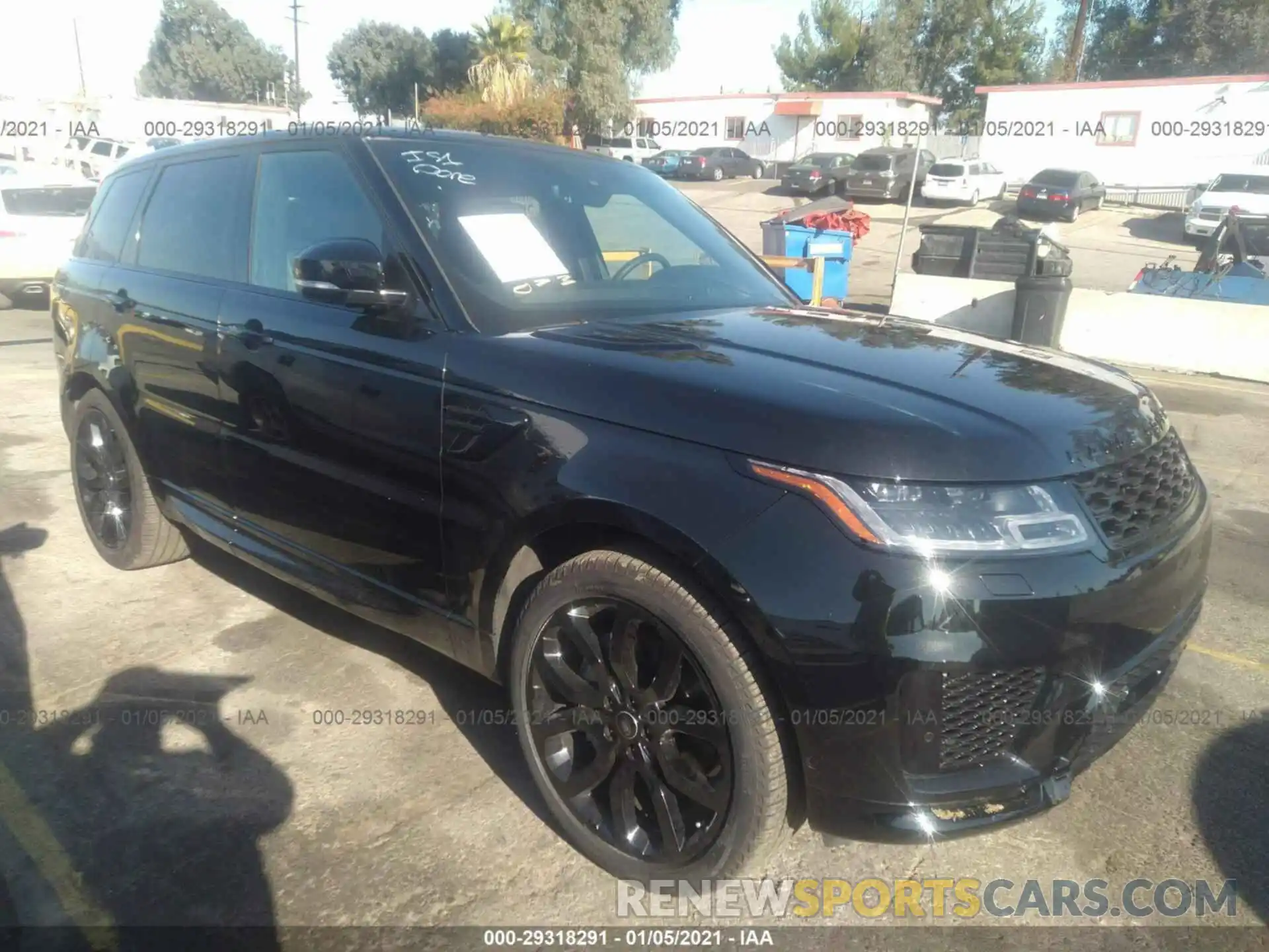 1 Photograph of a damaged car SALWR2SUXLA739539 LAND ROVER RANGE ROVER SPORT 2020