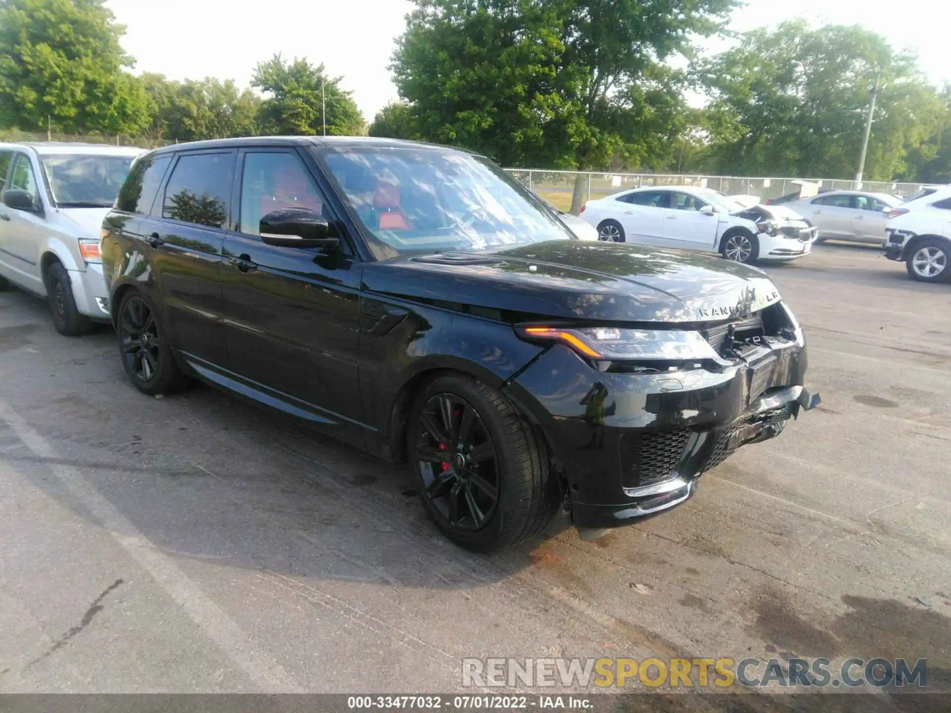 1 Photograph of a damaged car SALWS2RU0LA724588 LAND ROVER RANGE ROVER SPORT 2020