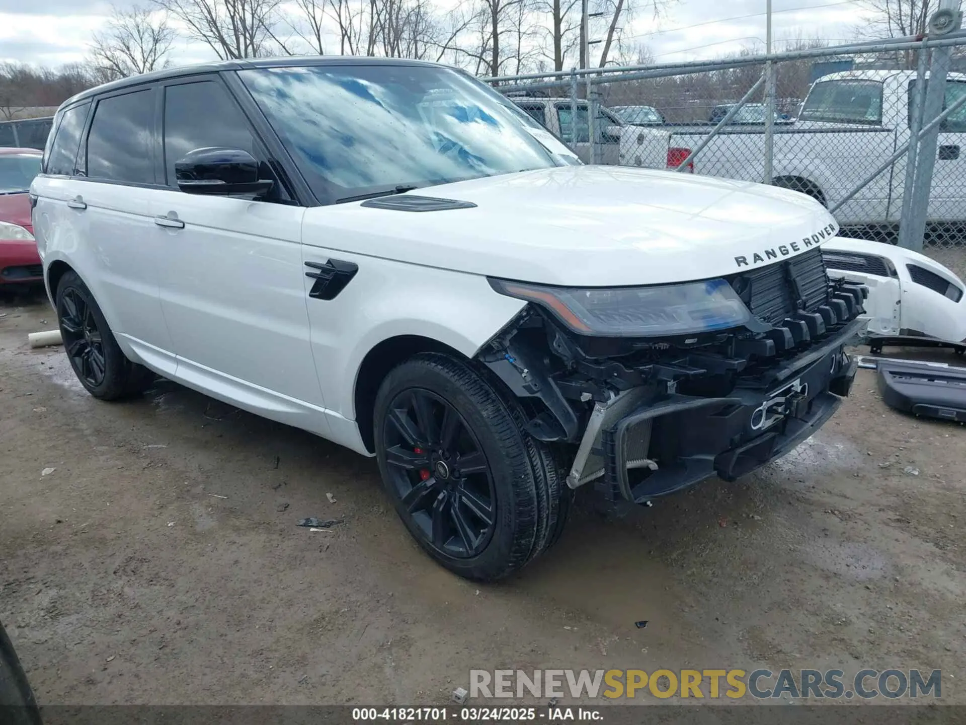1 Photograph of a damaged car SALWS2RU0LA733551 LAND ROVER RANGE ROVER SPORT 2020
