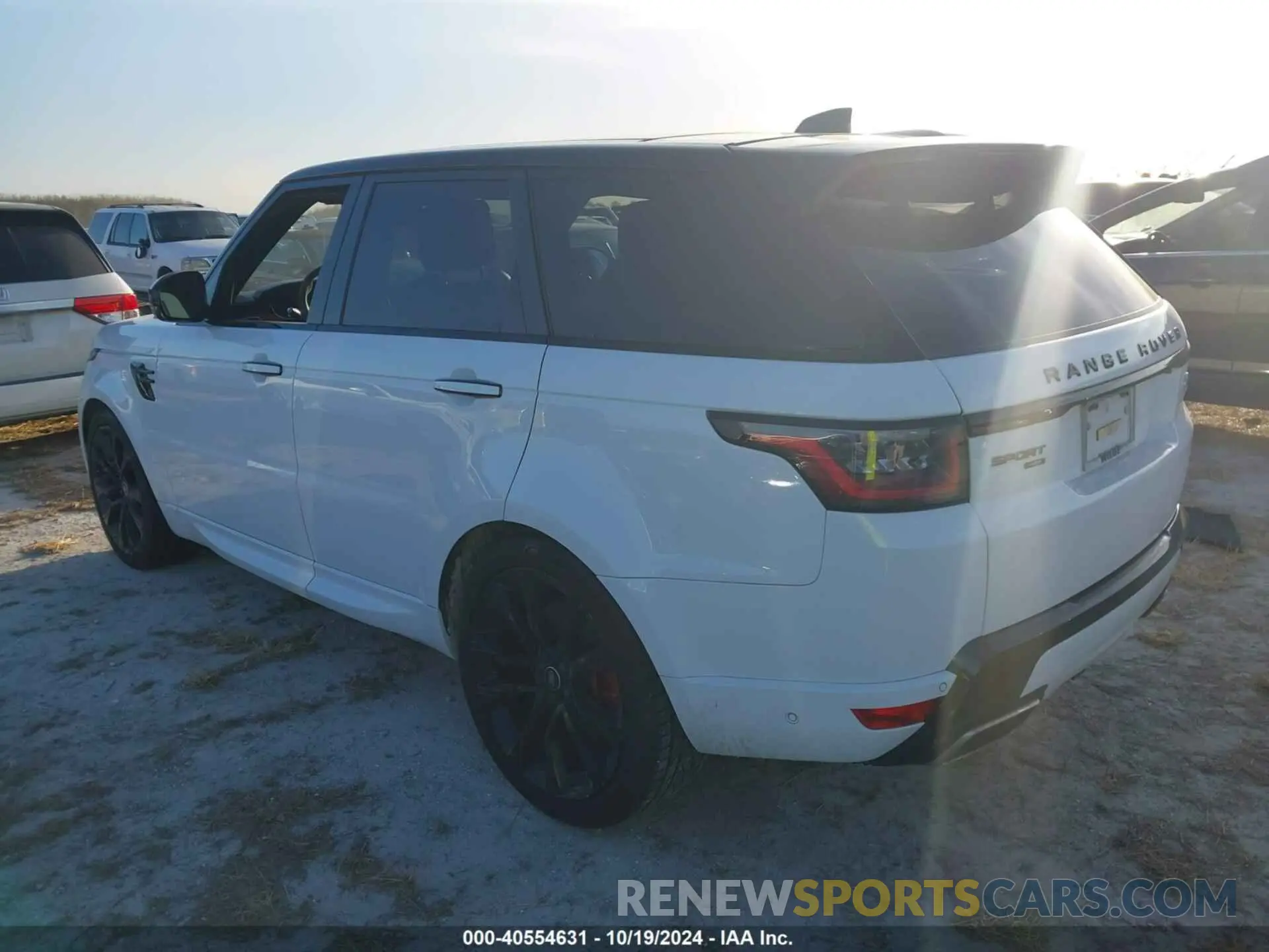 3 Photograph of a damaged car SALWS2RU1LA892451 LAND ROVER RANGE ROVER SPORT 2020