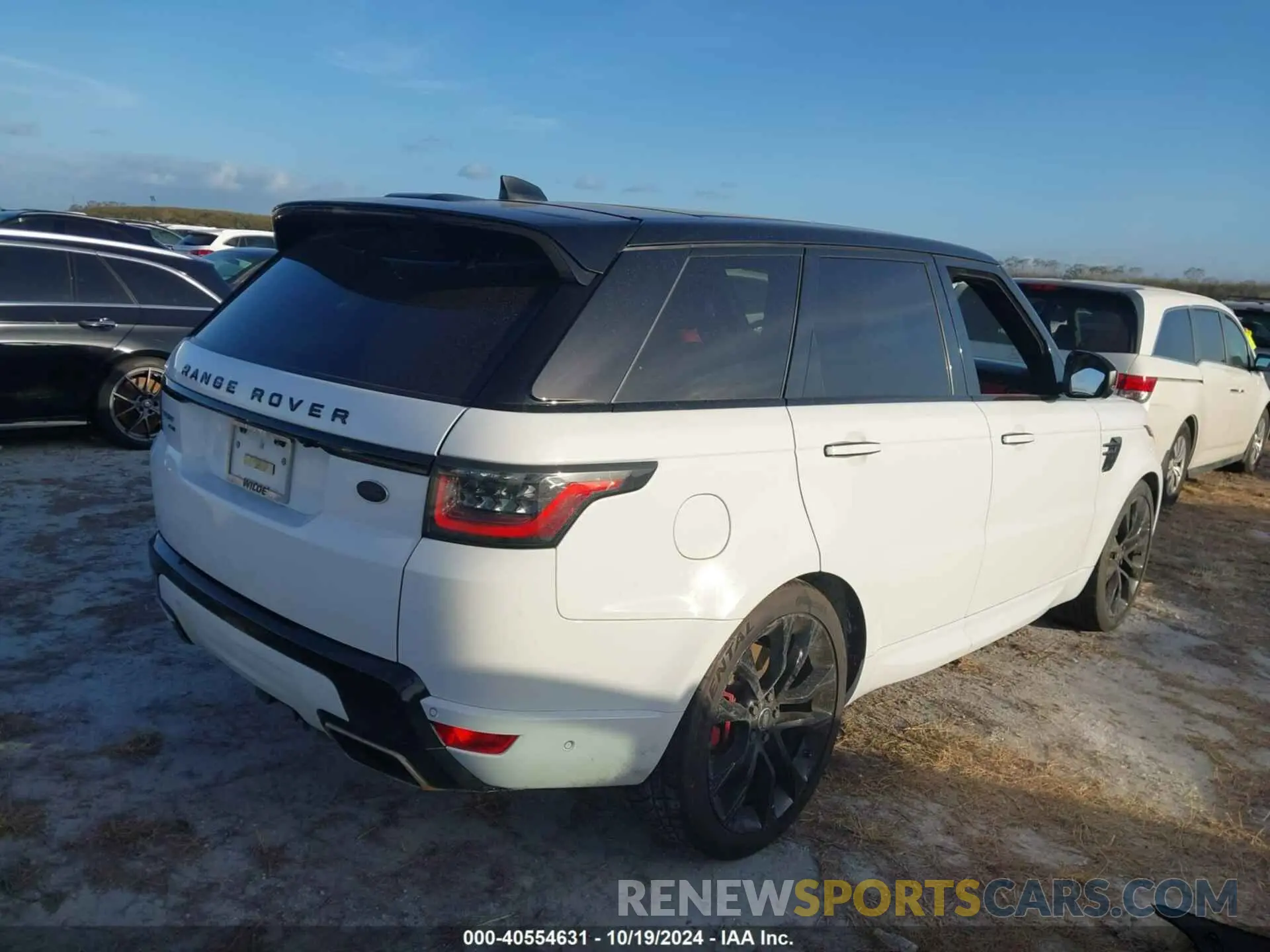 4 Photograph of a damaged car SALWS2RU1LA892451 LAND ROVER RANGE ROVER SPORT 2020