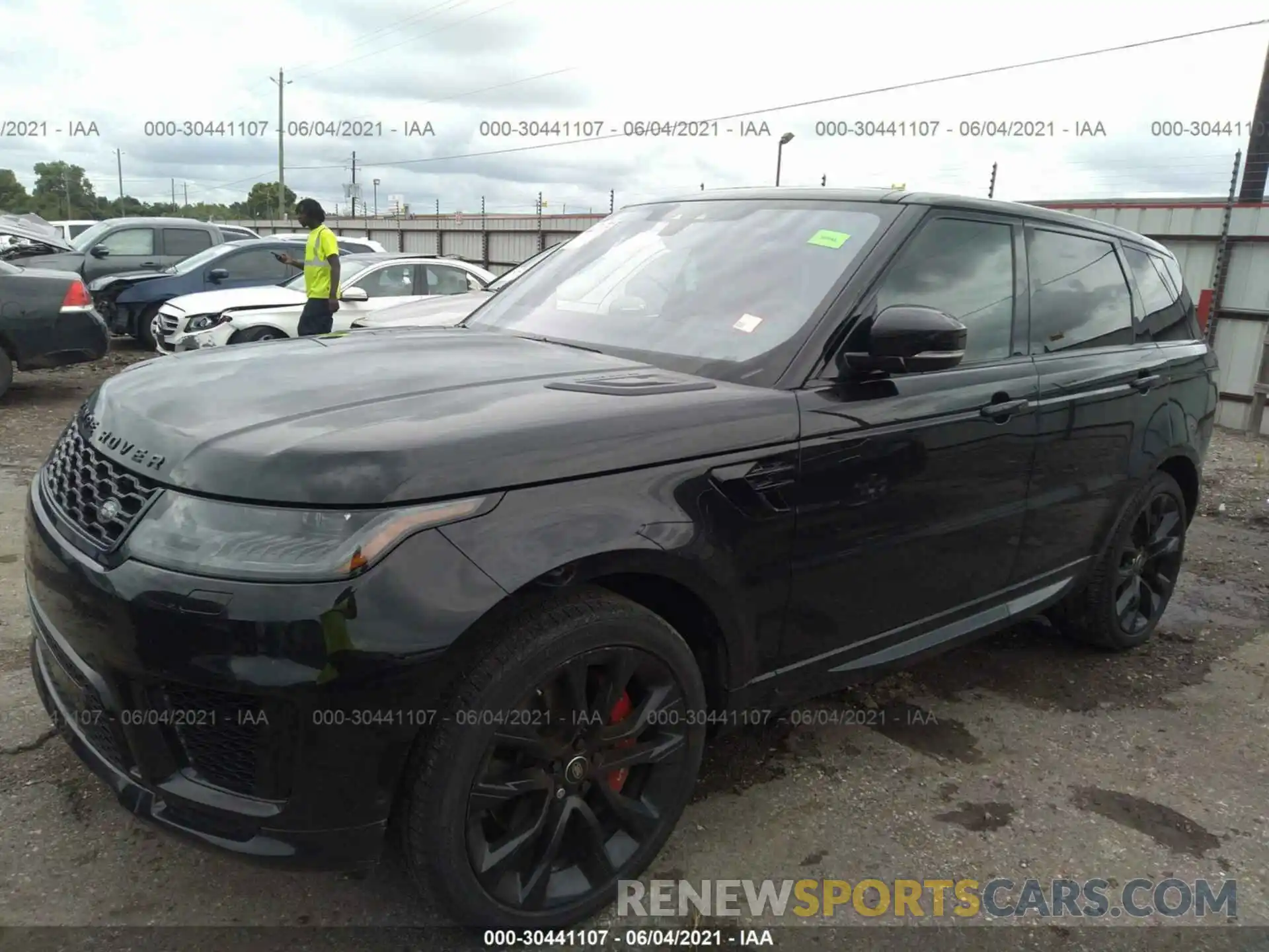 2 Photograph of a damaged car SALWS2RU2LA706657 LAND ROVER RANGE ROVER SPORT 2020