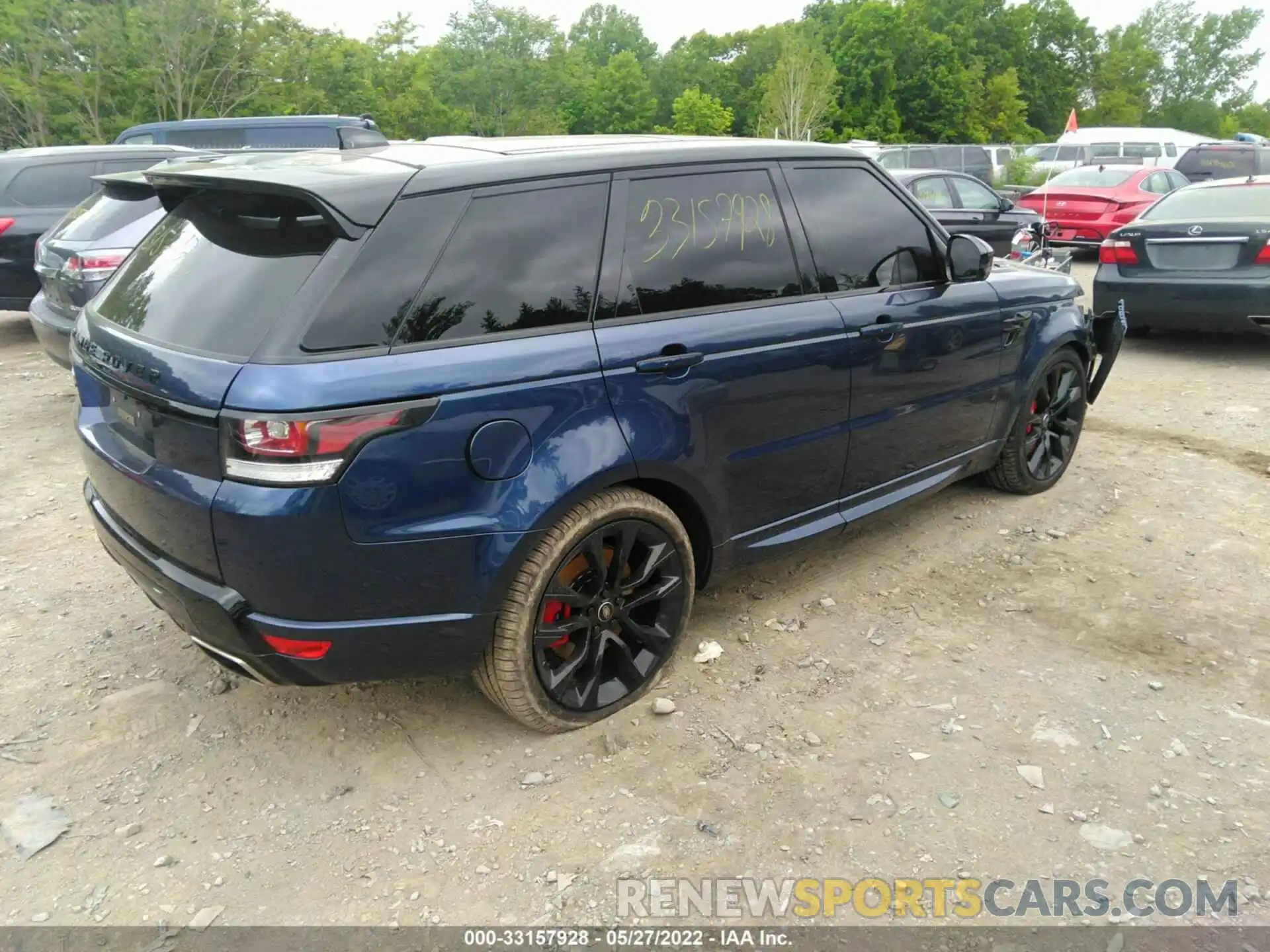 4 Photograph of a damaged car SALWS2RU3LA700947 LAND ROVER RANGE ROVER SPORT 2020