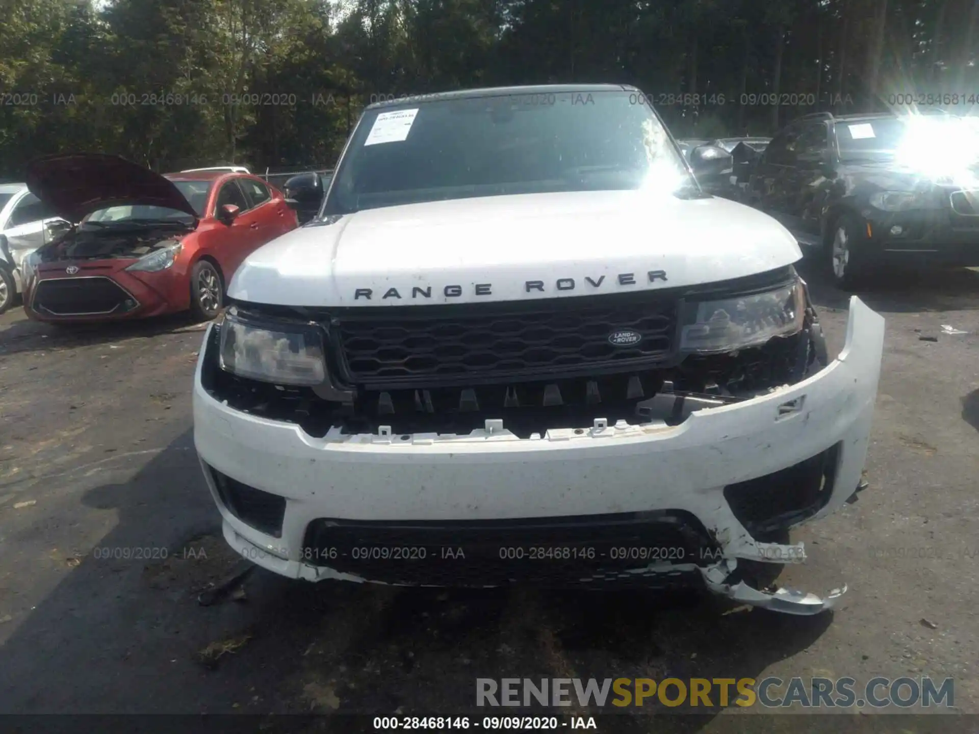 6 Photograph of a damaged car SALWS2RU6LA713840 LAND ROVER RANGE ROVER SPORT 2020