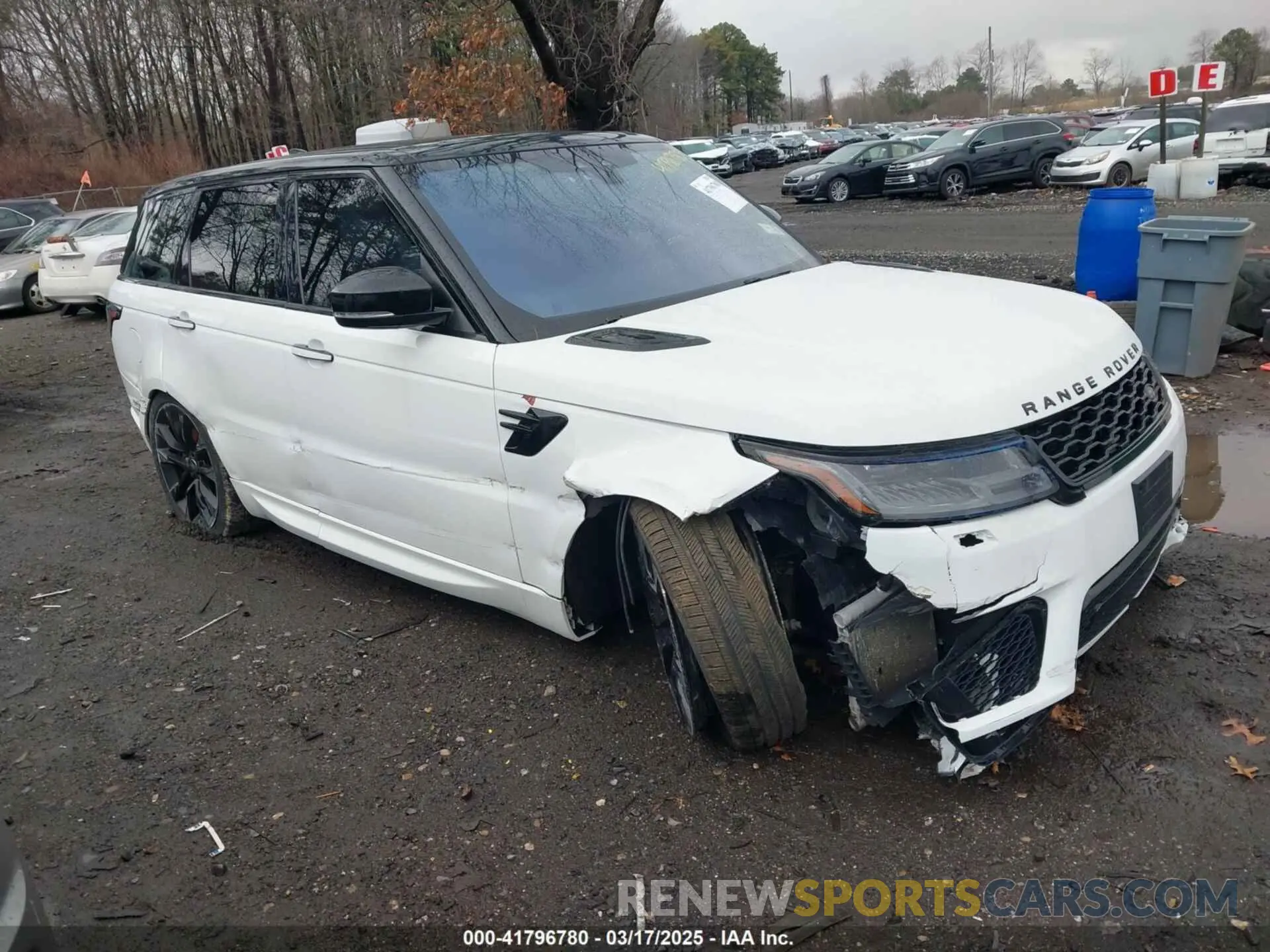 1 Photograph of a damaged car SALWS2RU7LA743364 LAND ROVER RANGE ROVER SPORT 2020