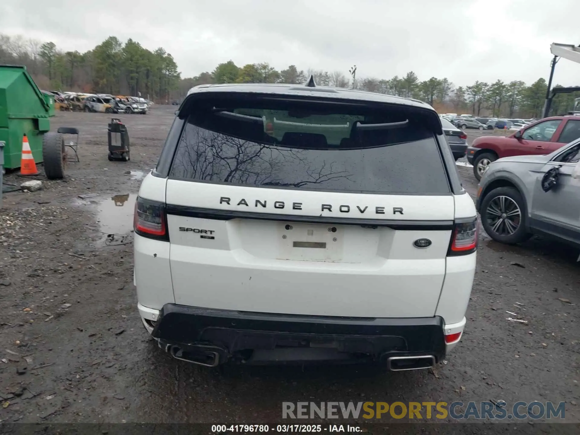 16 Photograph of a damaged car SALWS2RU7LA743364 LAND ROVER RANGE ROVER SPORT 2020