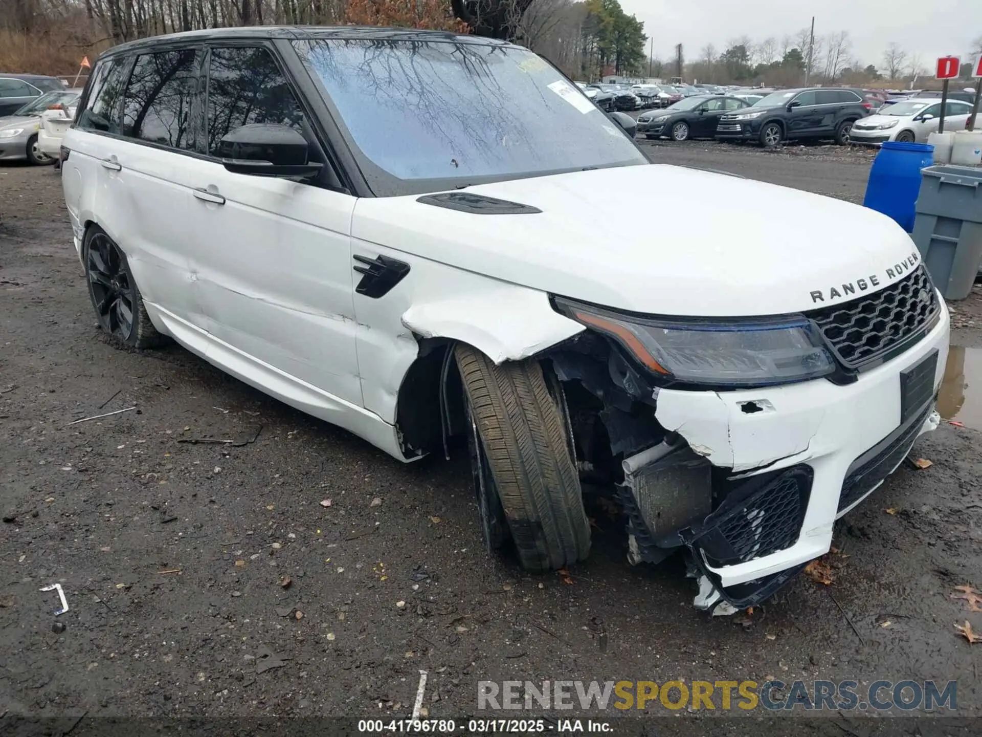 6 Photograph of a damaged car SALWS2RU7LA743364 LAND ROVER RANGE ROVER SPORT 2020