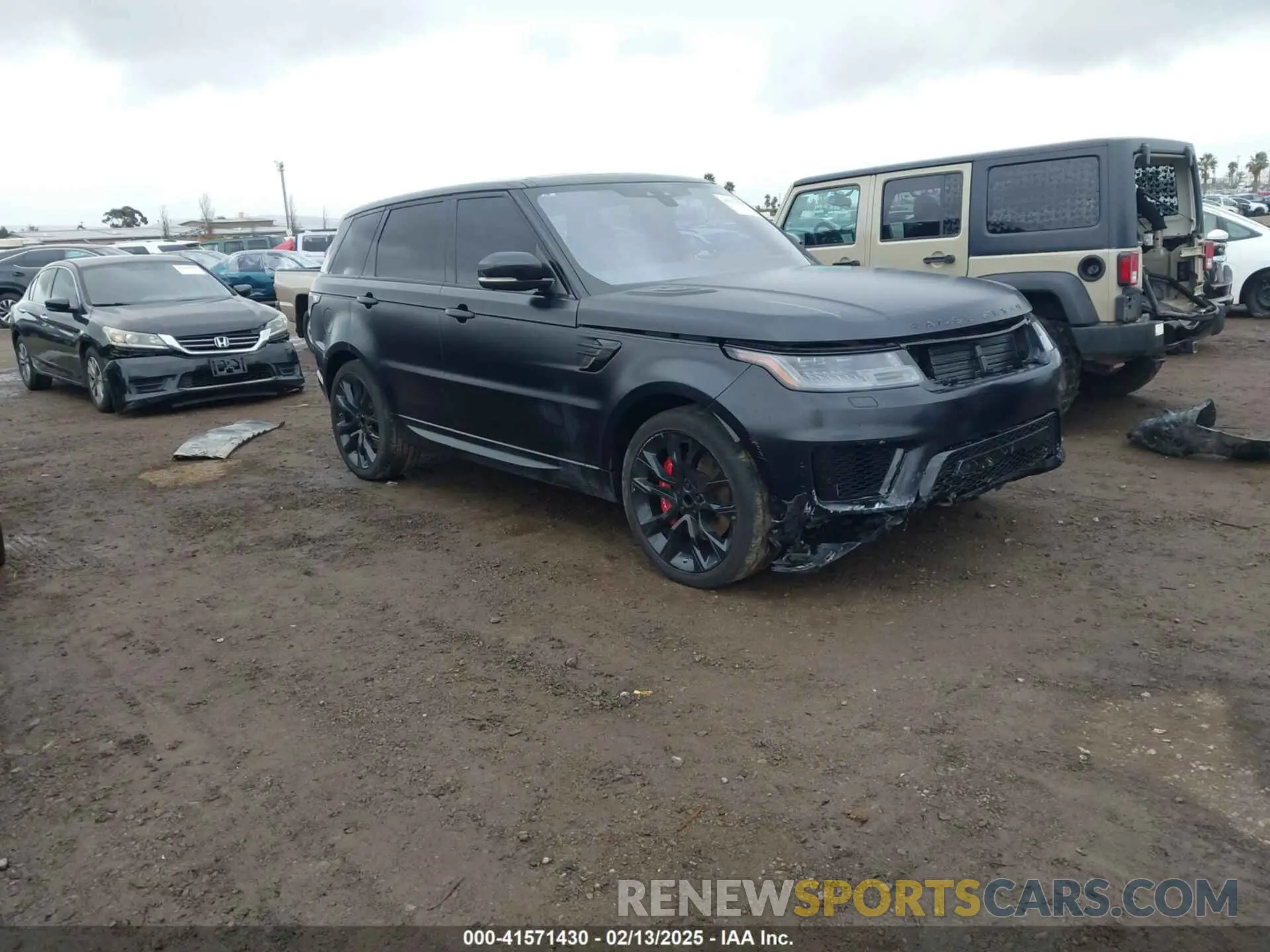 1 Photograph of a damaged car SALWS2RU8LA884847 LAND ROVER RANGE ROVER SPORT 2020