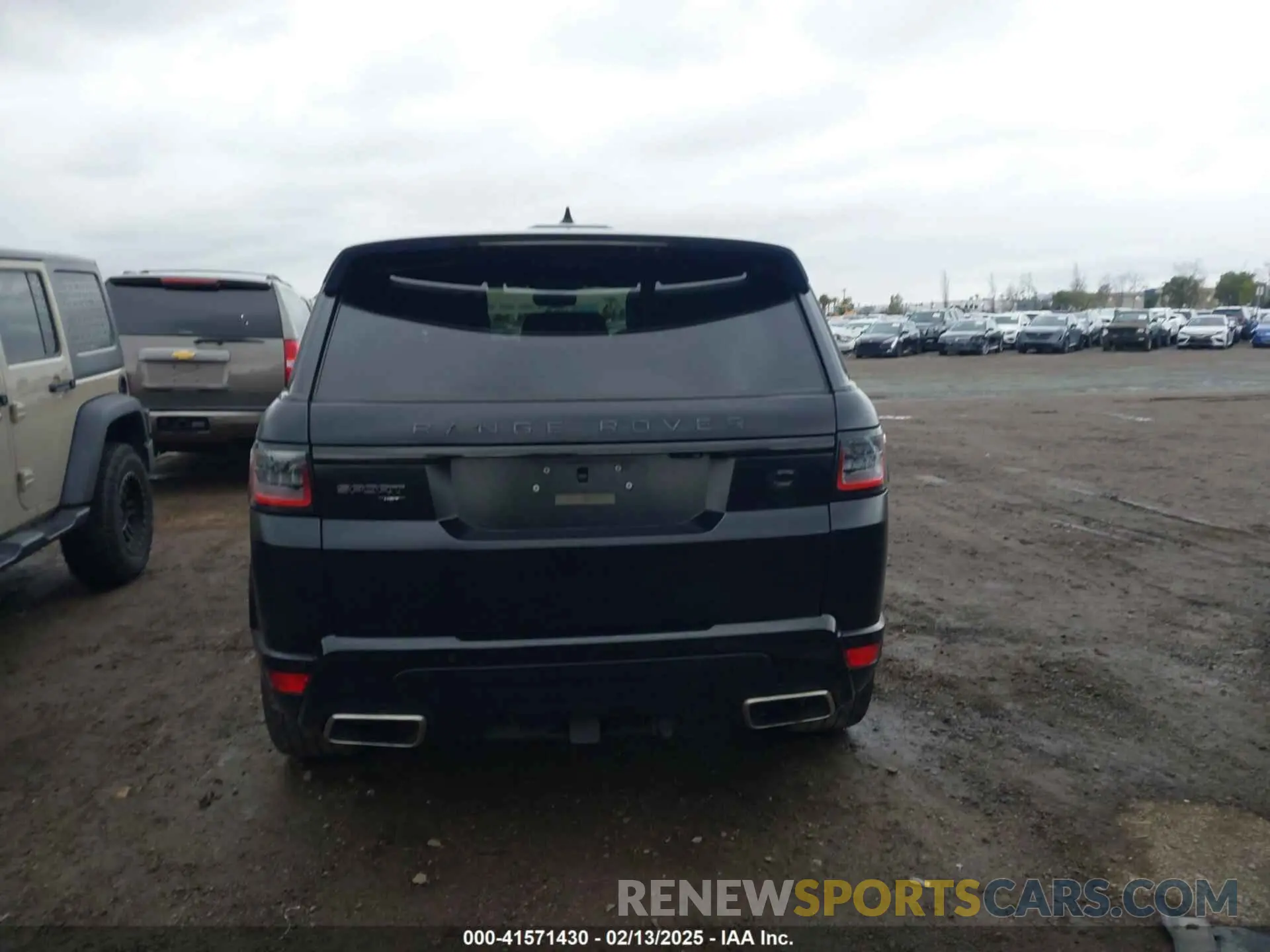 16 Photograph of a damaged car SALWS2RU8LA884847 LAND ROVER RANGE ROVER SPORT 2020